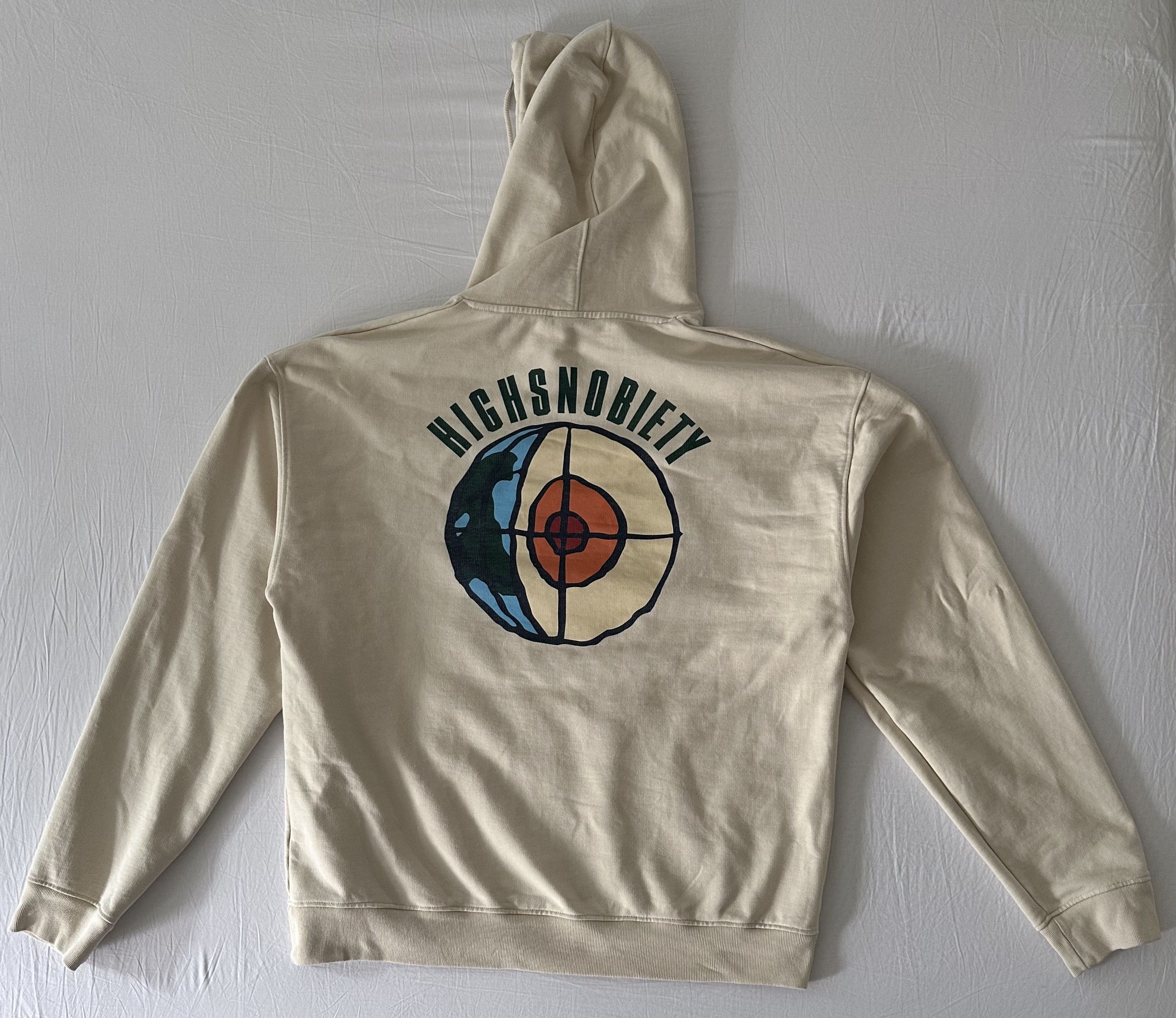 Highsnobiety Highsnobiety Beige Hoodie Size US XXL / EU 58 / 5 - 2 Thumbnail