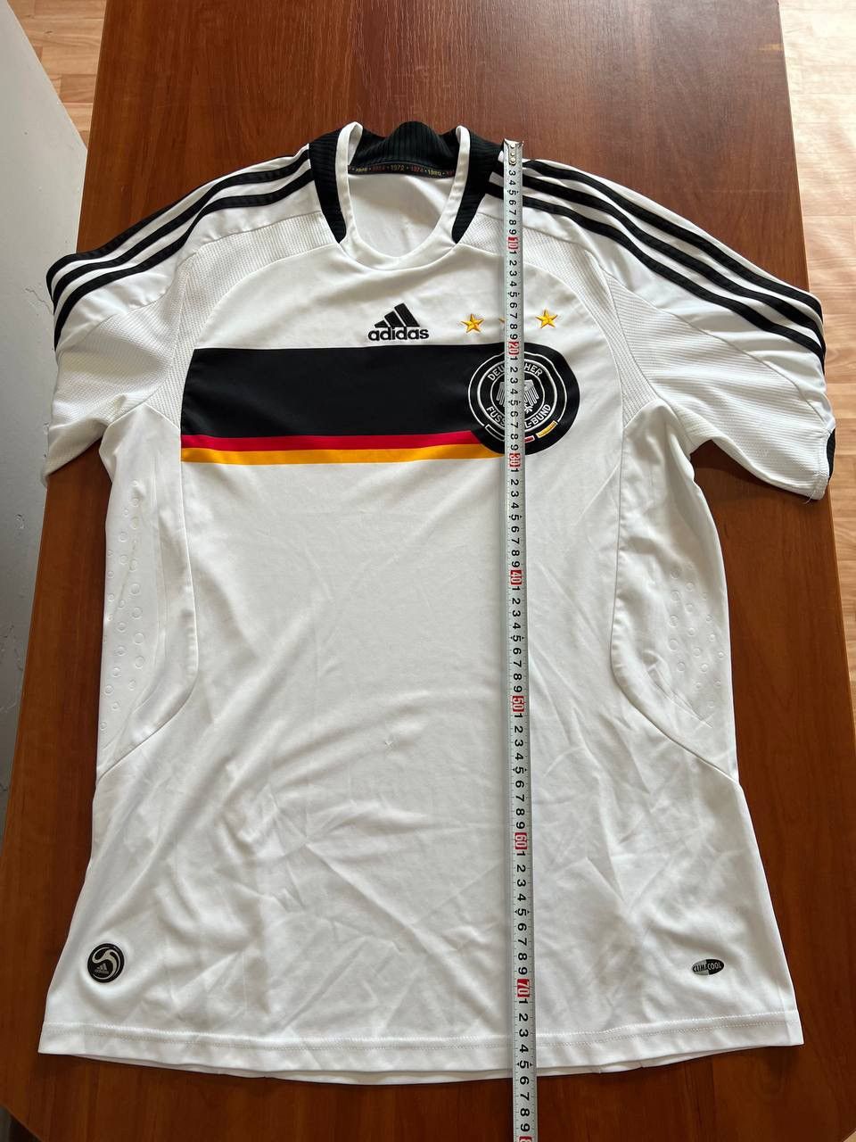 Adidas 2008/9 GERMANY TEAM ADIDAS HOME SOCCER JERSEY FOOTBALL SHIRT Size US M / EU 48-50 / 2 - 15 Thumbnail