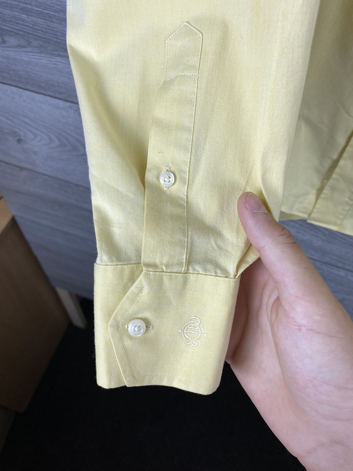 Christian Dior Monsieur Mens Vintage Christian Dior Shirt Button Up Size US XL / EU 56 / 4 - 5 Thumbnail