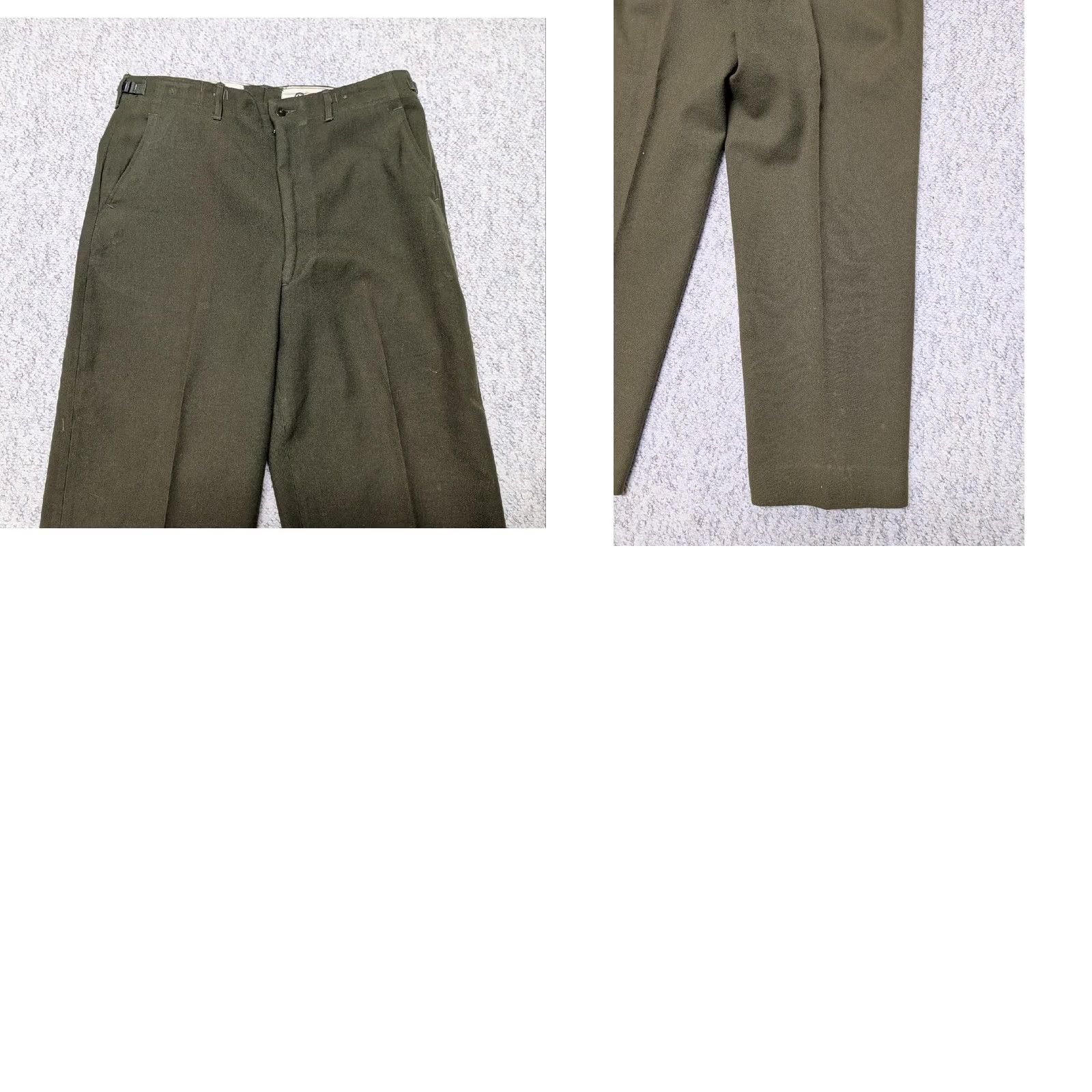 Vintage VINTAGE US ARMY M-1951 field pants green wool 38x34 military trousers Mens Size US 38 / EU 54 - 8 Thumbnail