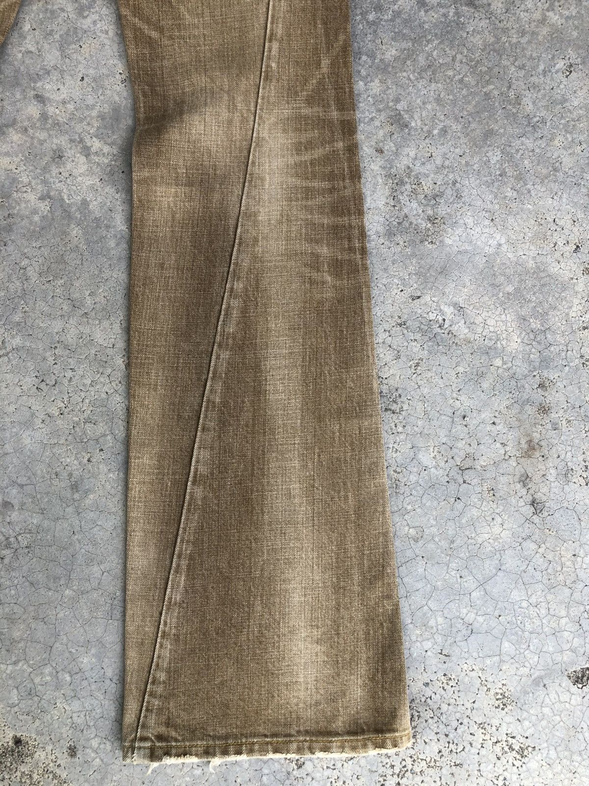 If Six Was Nine Japanese Lee Flared Jeans distressed Jeans Size US 30 / EU 46 - 7 Thumbnail