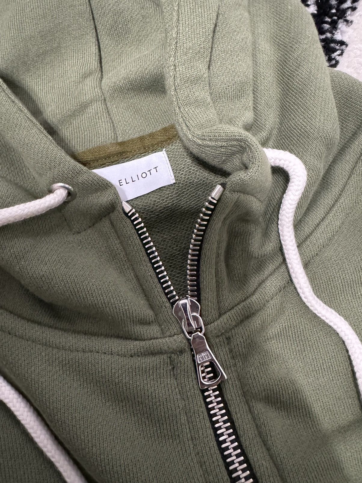 John Elliott John Elliott Classic Olive Zip Hoodie Size US XS / EU 42 / 0 - 3 Thumbnail