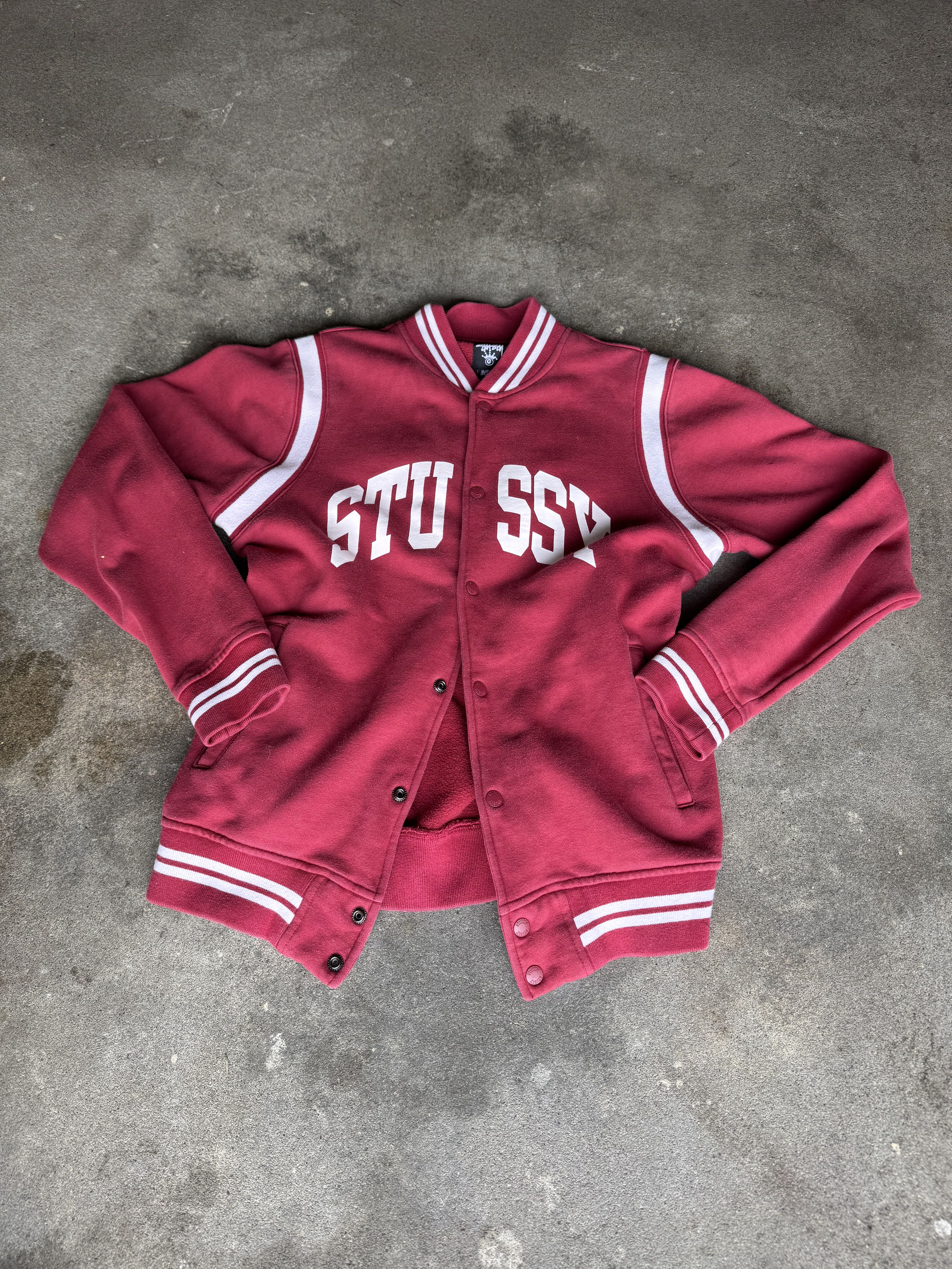 Stussy Stussy College Logo Varsity Jacket Size US M / EU 48-50 / 2 - 1 Thumbnail