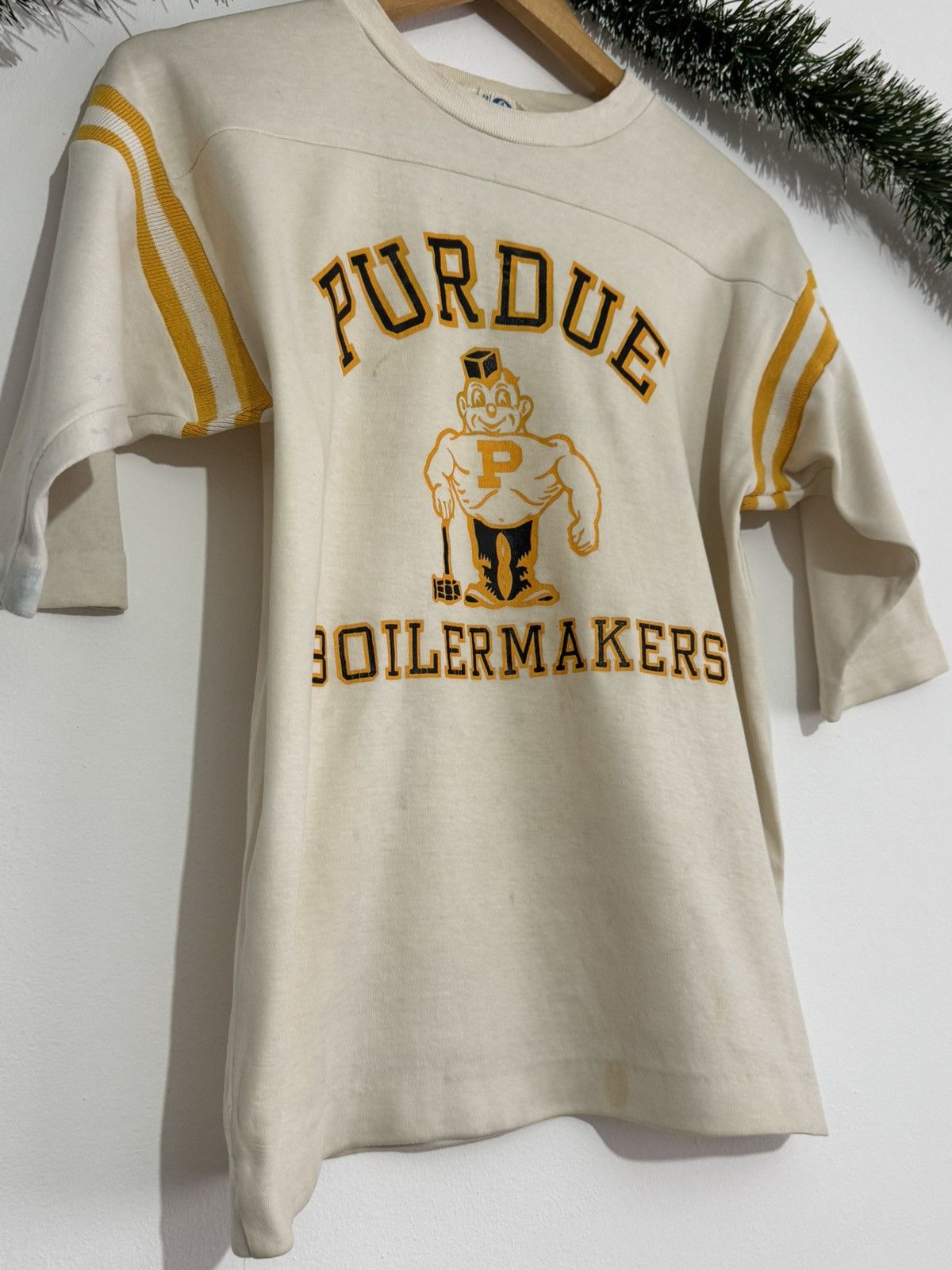 Vintage Vintage 80’s Purdue Boilermarkers jersey Size US S / EU 44-46 / 1 - 3 Thumbnail