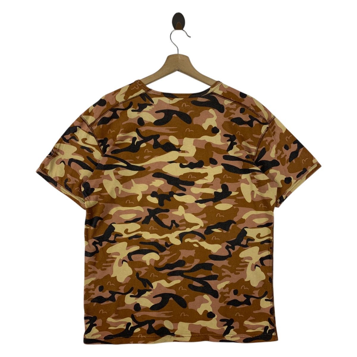 Evisu × Japanese Brand Vintage YAMANE By EVISU camouflage full print tee Size US M / EU 48-50 / 2 - 4 Thumbnail