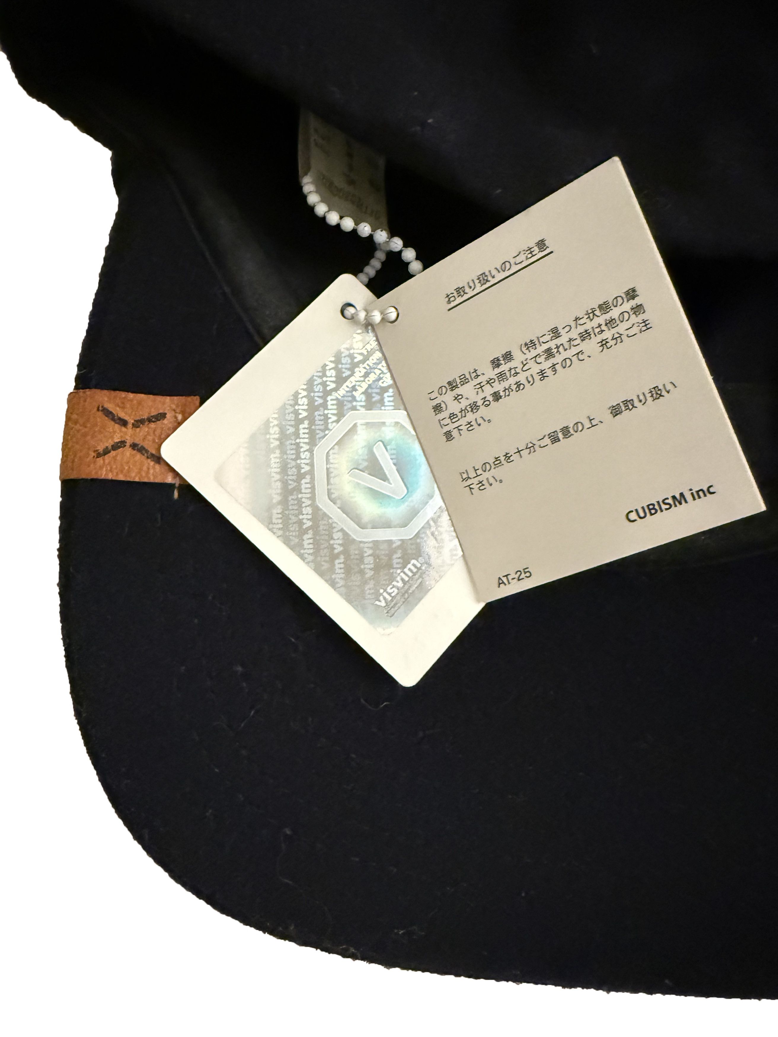 Visvim [M/L] VISVIM EXCELSIOR WOOL CAP HAT NAVY Size ONE SIZE - 5 Thumbnail