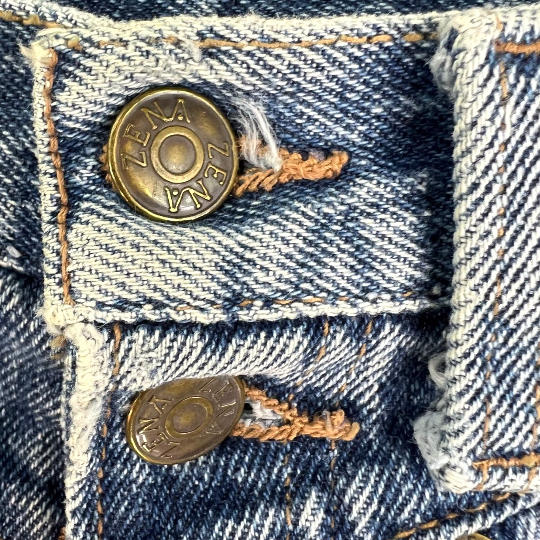 Vintage VINTAGE Zena Mom Jeans Women Size 9 26x30 Medium Wash High Rise Classic Fit US Made Size 30" / US 8 / IT 44 - 4 Thumbnail