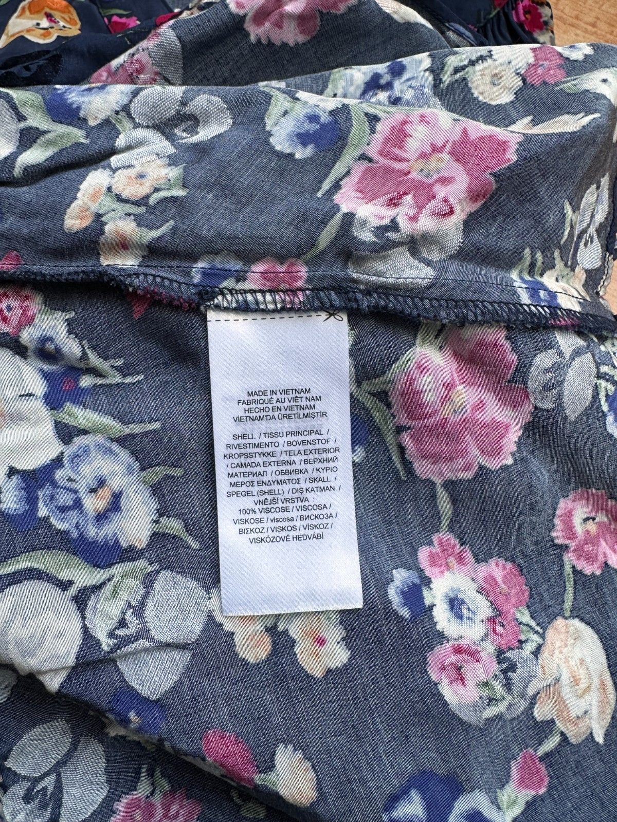 Ralph Lauren Ralph Lauren Blue Floral Dress Black Label Size 6 Size M / US 6-8 / IT 42-44 - 9 Thumbnail