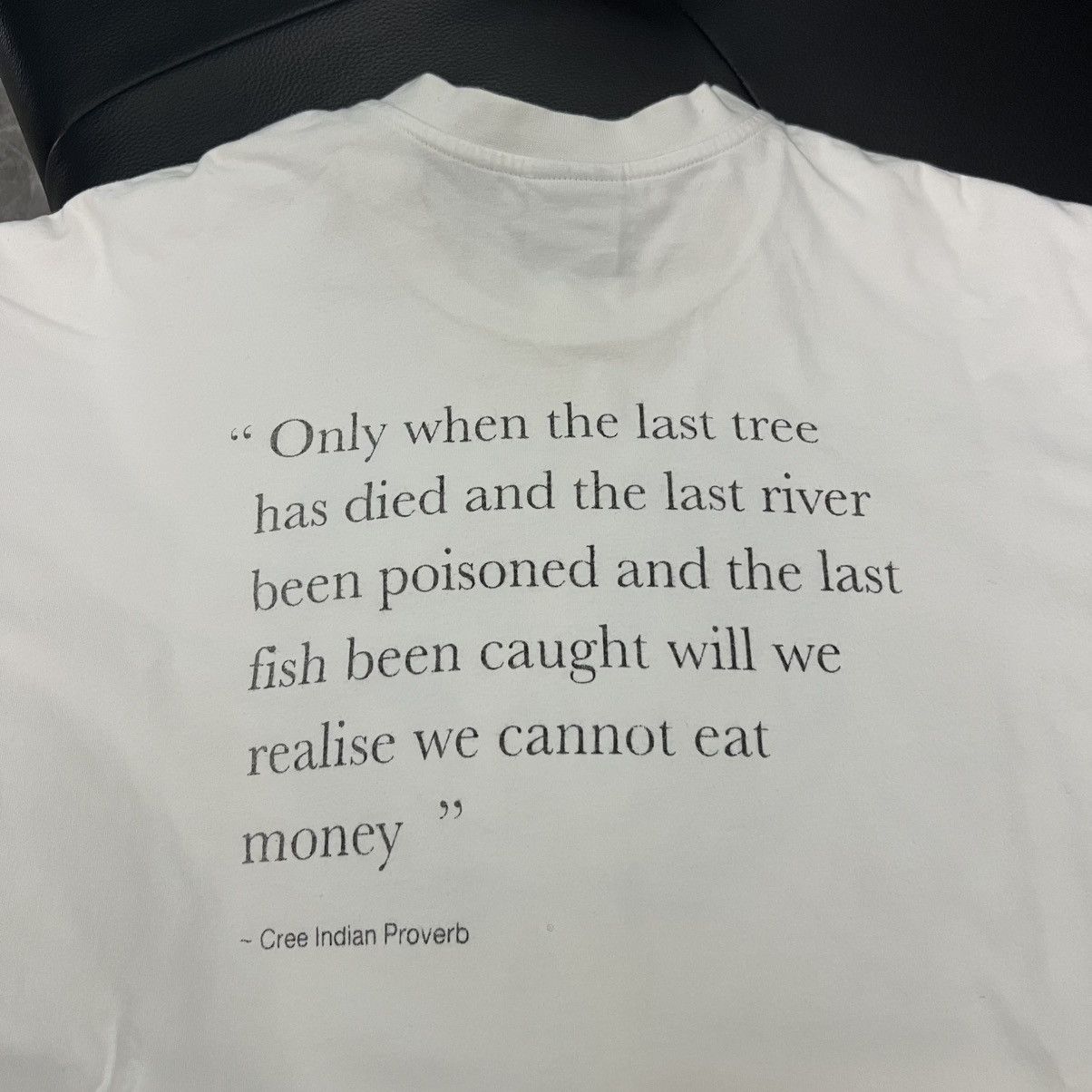 Vetements Vetements FW17 United Nations/Fugs/Proverb Spliced Tee Size US M / EU 48-50 / 2 - 10 Thumbnail