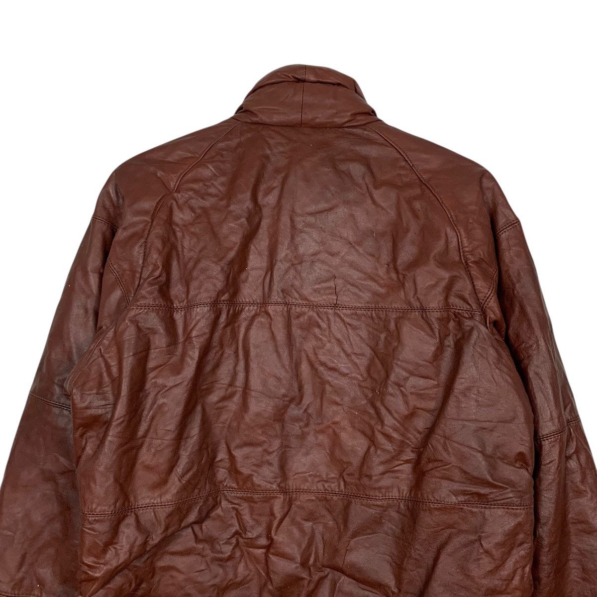 Japanese Brand Volunt Leather Jacket Size US M / EU 48-50 / 2 - 8 Thumbnail