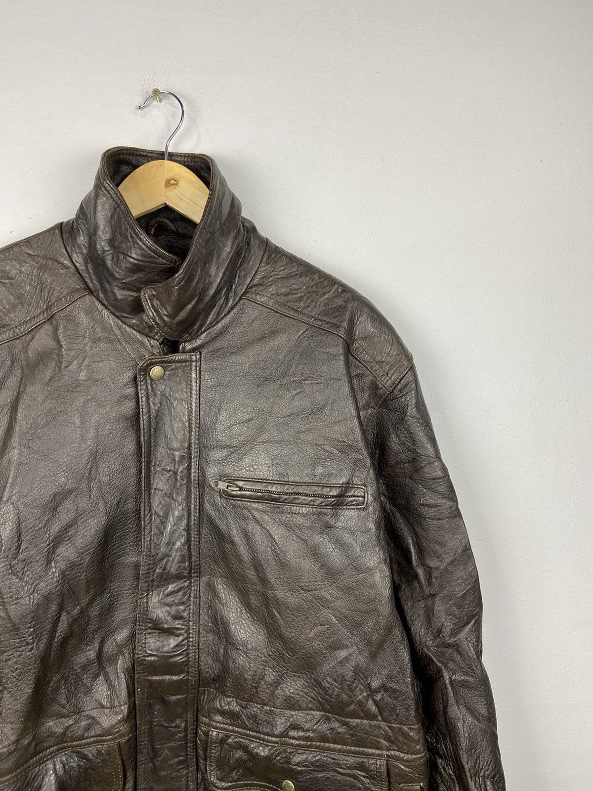 Japanese Brand × Vintage Special Leather D Homme Jacket Size US L / EU 52-54 / 3 - 2 Thumbnail