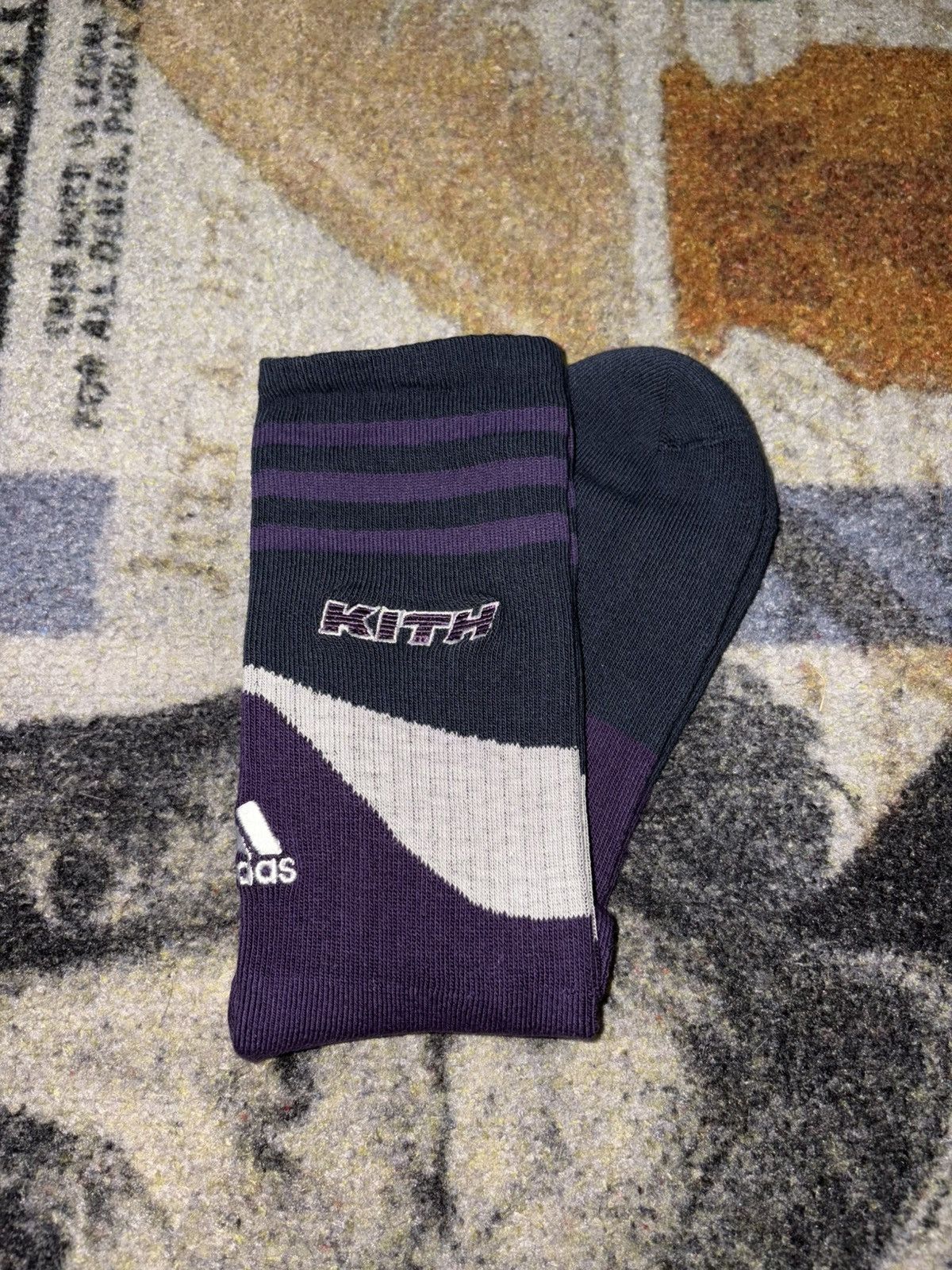 Adidas × Kith Kith x Adidas Crew Socks Size ONE SIZE - 1 Thumbnail