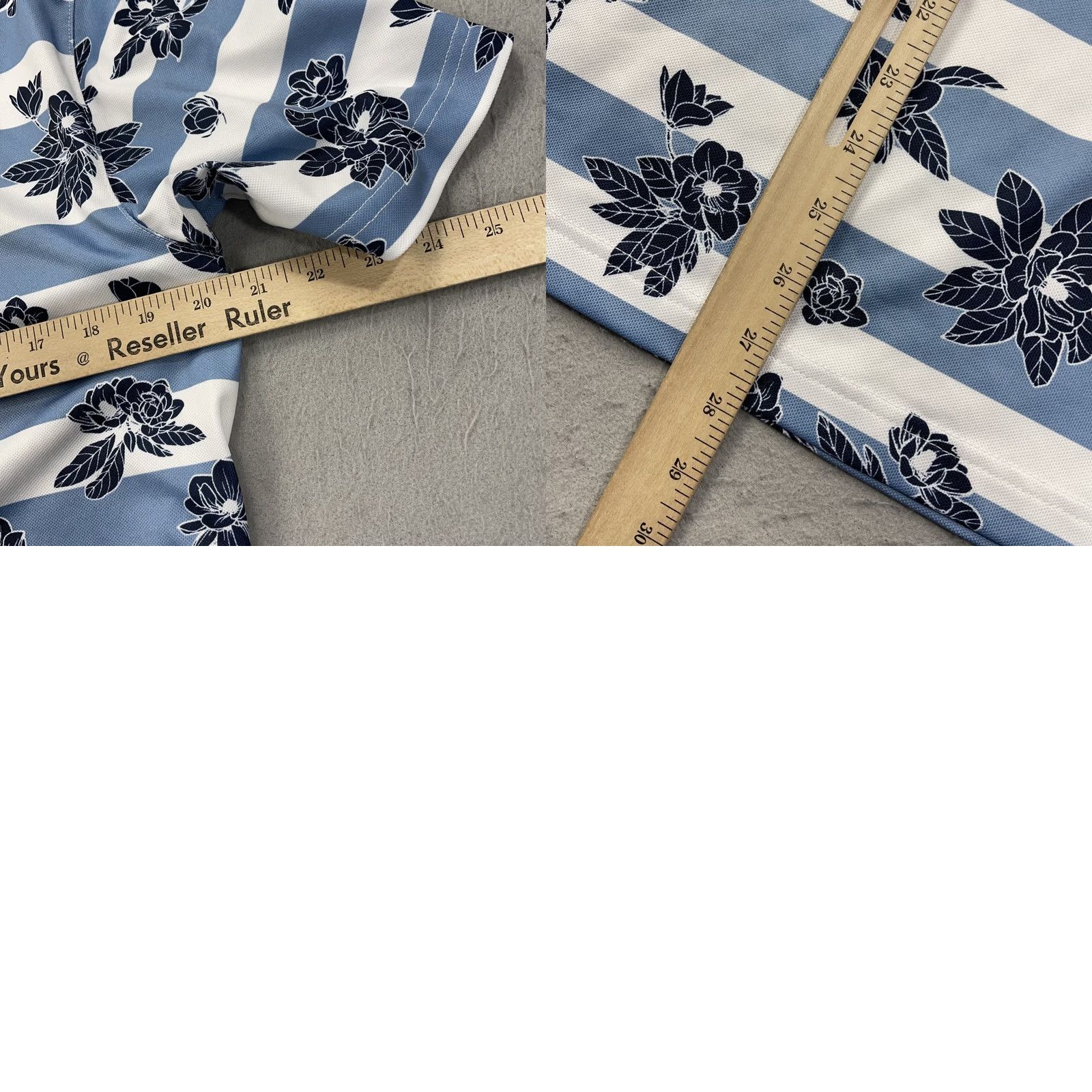 Puma PUMA Golf Polo Shirt Mens Small Blue White Floral Stretch Cap Sleeve Polo Shirt Polo Shirt Golf Shirt Mens Small Blue White Floral Stretch Size US S / EU 44-46 / 1 - 8 Thumbnail