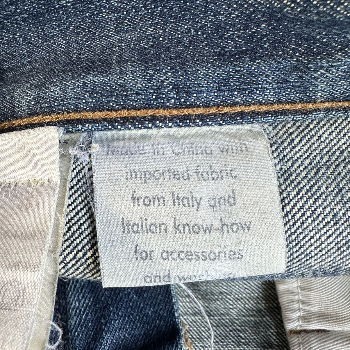Calvin Klein Calvin Klein Italy Destroyed Faded Denim 34x30 D587 Size US 34 / EU 50 - 18 Thumbnail