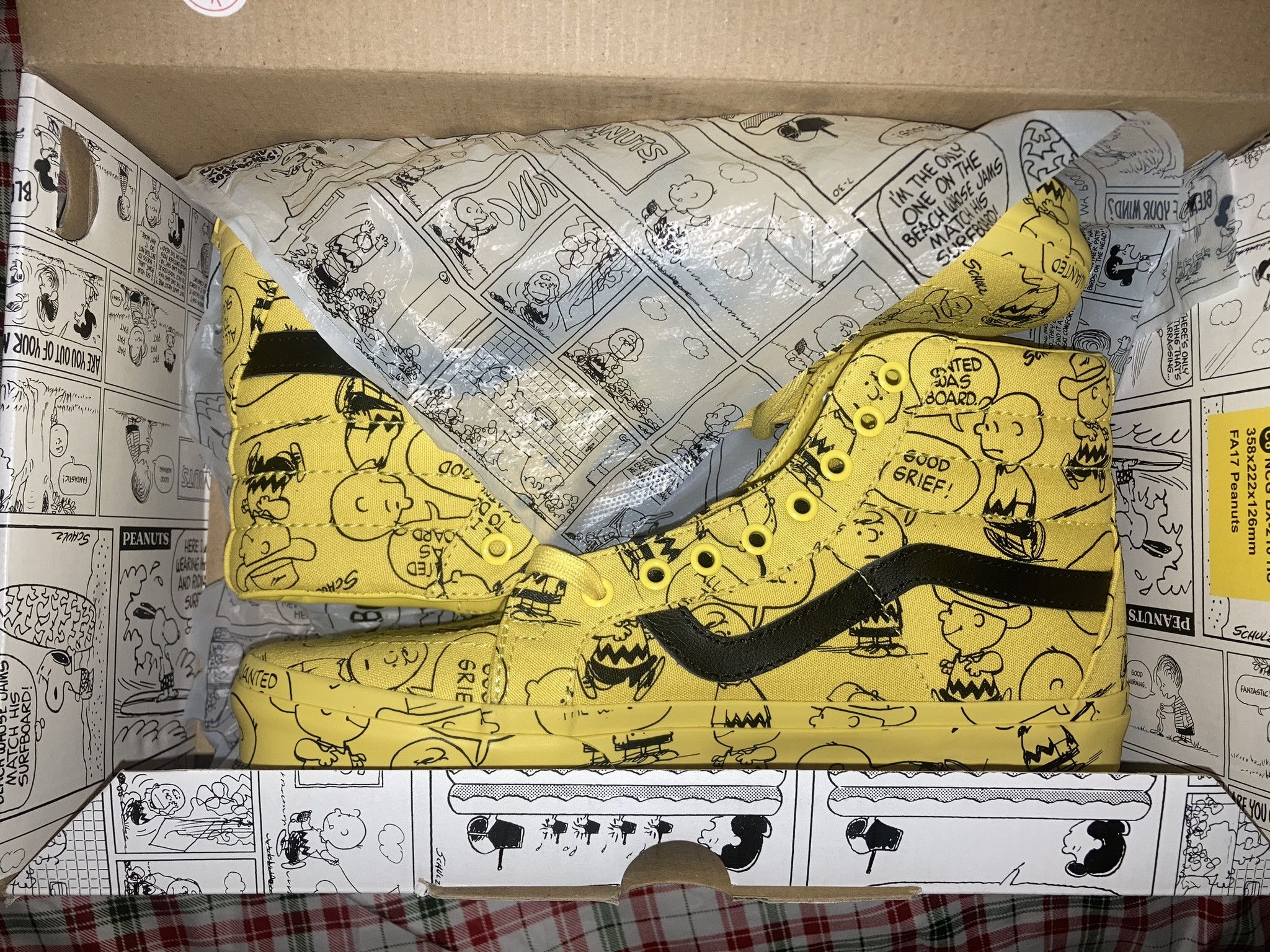 Peanuts × Vans THE VANS X PEANUTS COLLECTION Size US 10.5 / EU 43-44 - 1 Thumbnail