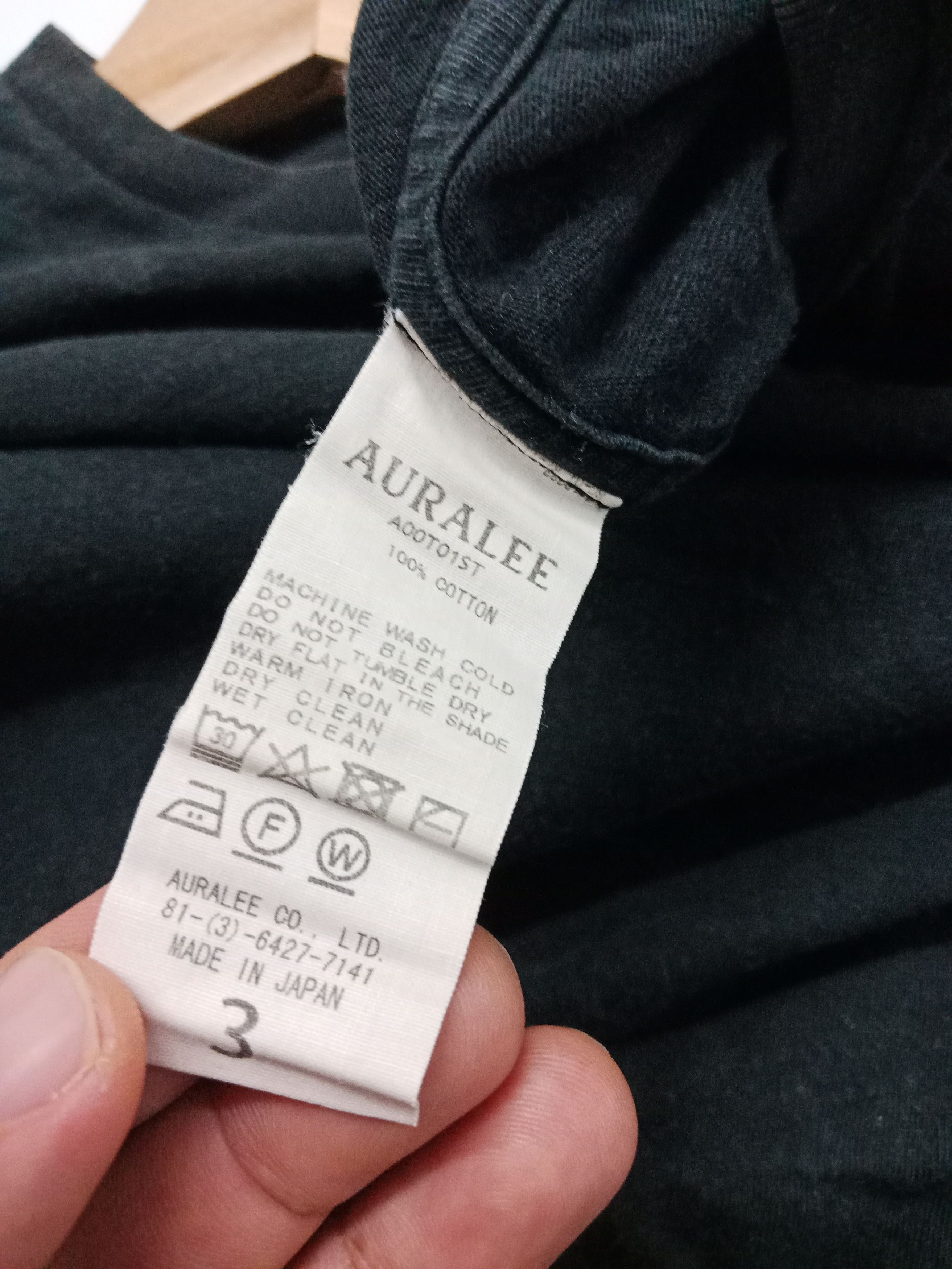 Auralee Auralee Plain Cotton #D Size US L / EU 52-54 / 3 - 5 Thumbnail