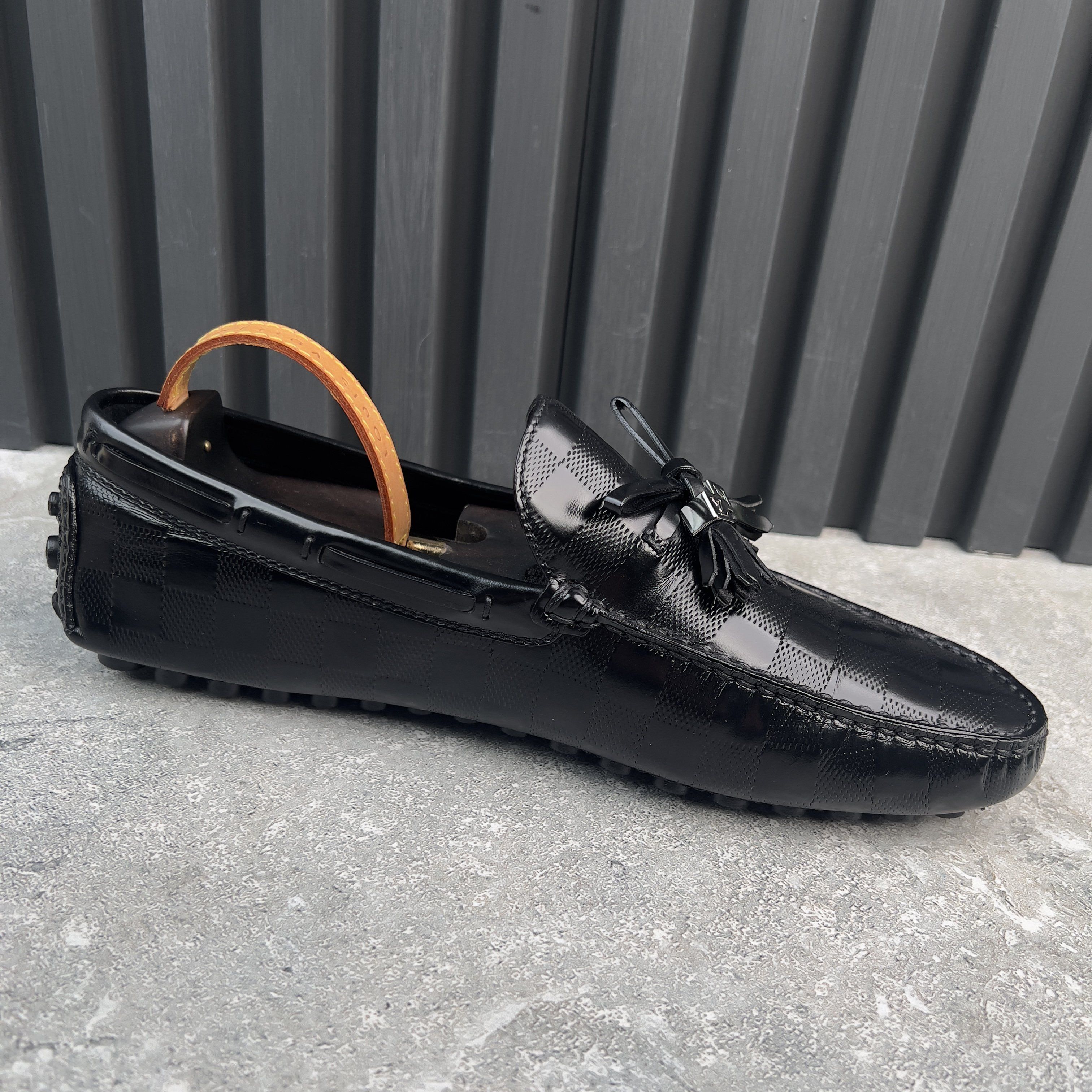 Louis Vuitton Arizona Damier Tasseled Driving Moccasins Size US 8 / EU 41 - 8 Thumbnail