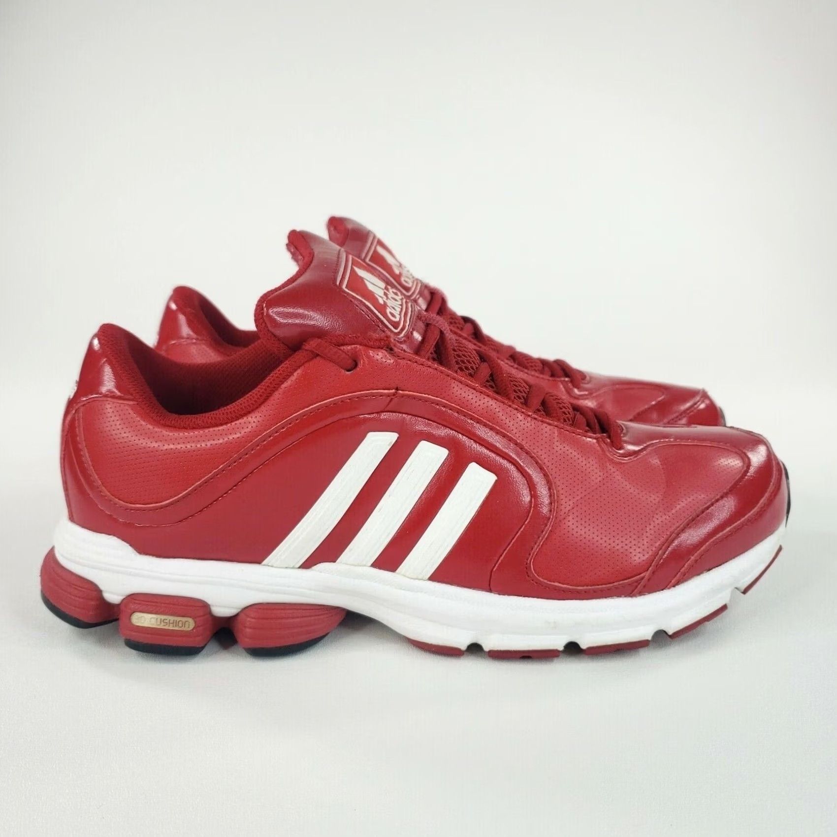 Adidas VINTAGE adidas Adiprene Lace-Up Sneaker Men Red/White 15 2008 Athletic Baseball Running Casual Shoes Sneakers Size US 15 / EU 48 - 2 Thumbnail