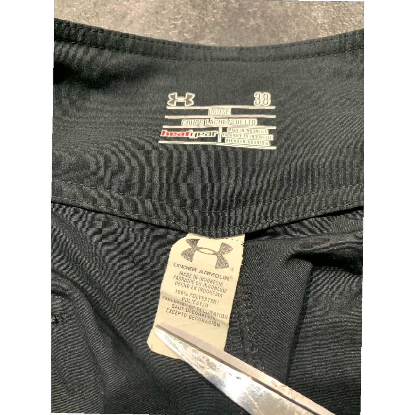 Under Armour Under Armour Mens Black Gray Board Shorts Swim Trunks Size 38 Multicolor Skull Size US 38 / EU 54 - 8 Thumbnail