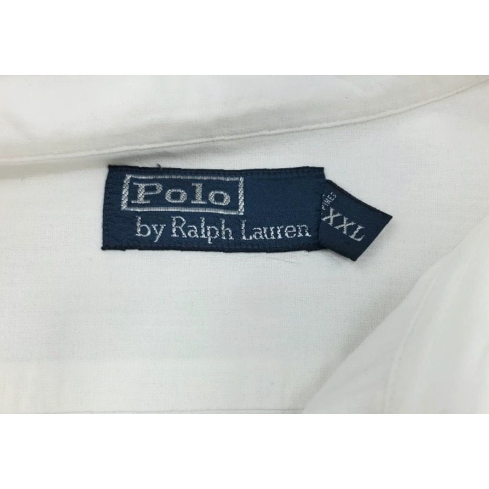 Polo Ralph Lauren VINTAGE Polo Ralph Lauren Button-Up Shirt Mens 2XL Long Sleeve White Cotton Pockets 90s Classic USA Size US XXL / EU 58 / 5 - 6 Thumbnail
