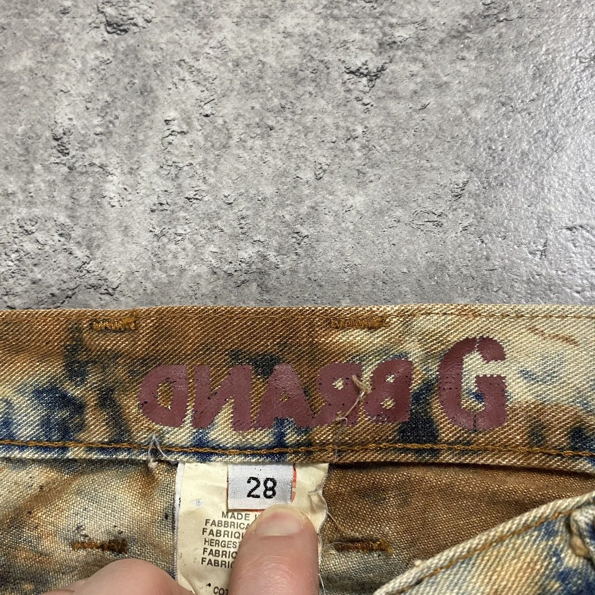 Japanese Brand × Vintage G Brand Flared Low Rise Jeans Tie Dye Pants Size 28" / US 6 / IT 42 - 13 Thumbnail