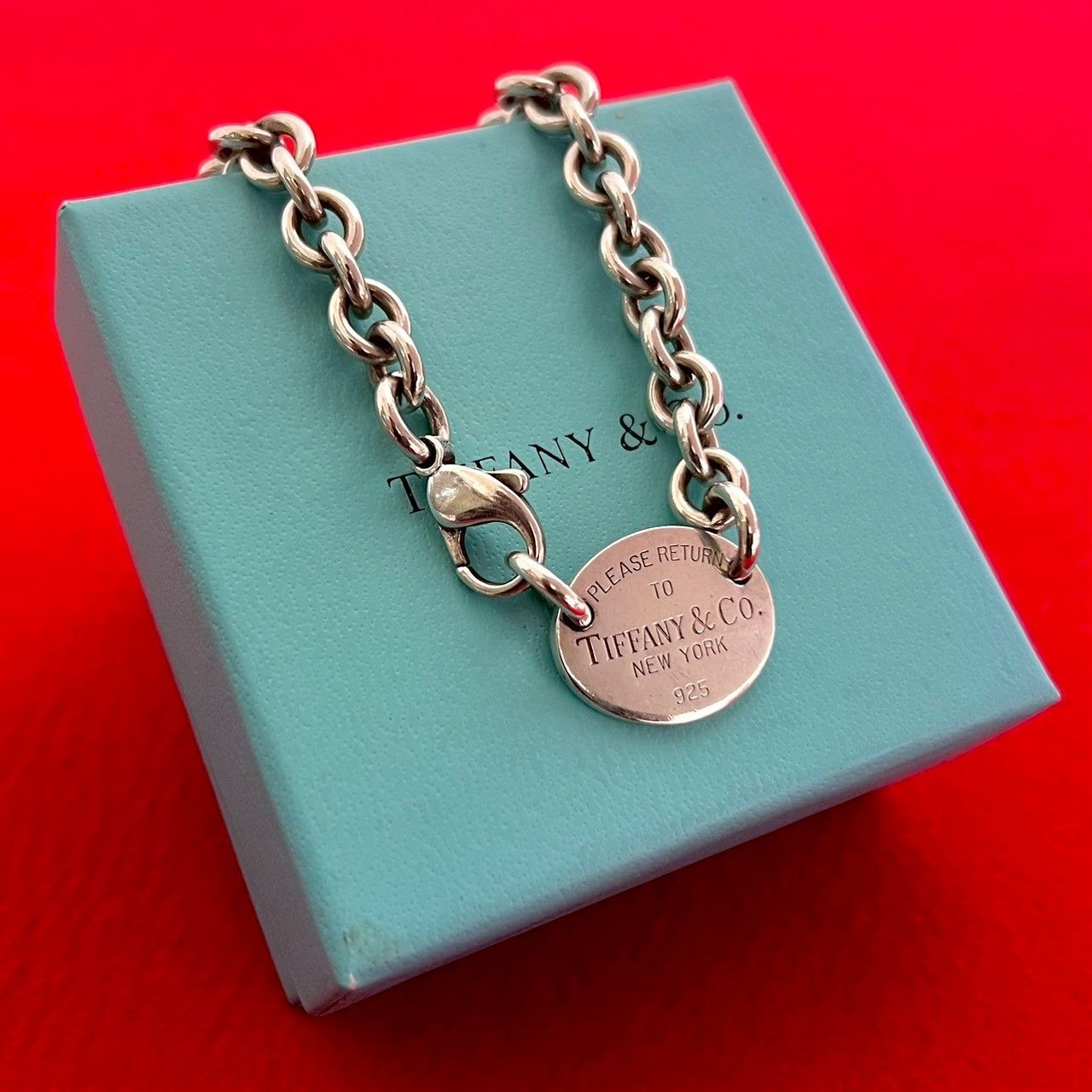 Tiffany & Co. Tiffany & Co. Tiffany & Co. Return to Tiffany Silver925 Necklace Metal Necklace DUTY FREE for USA Size ONE SIZE - 1 Thumbnail