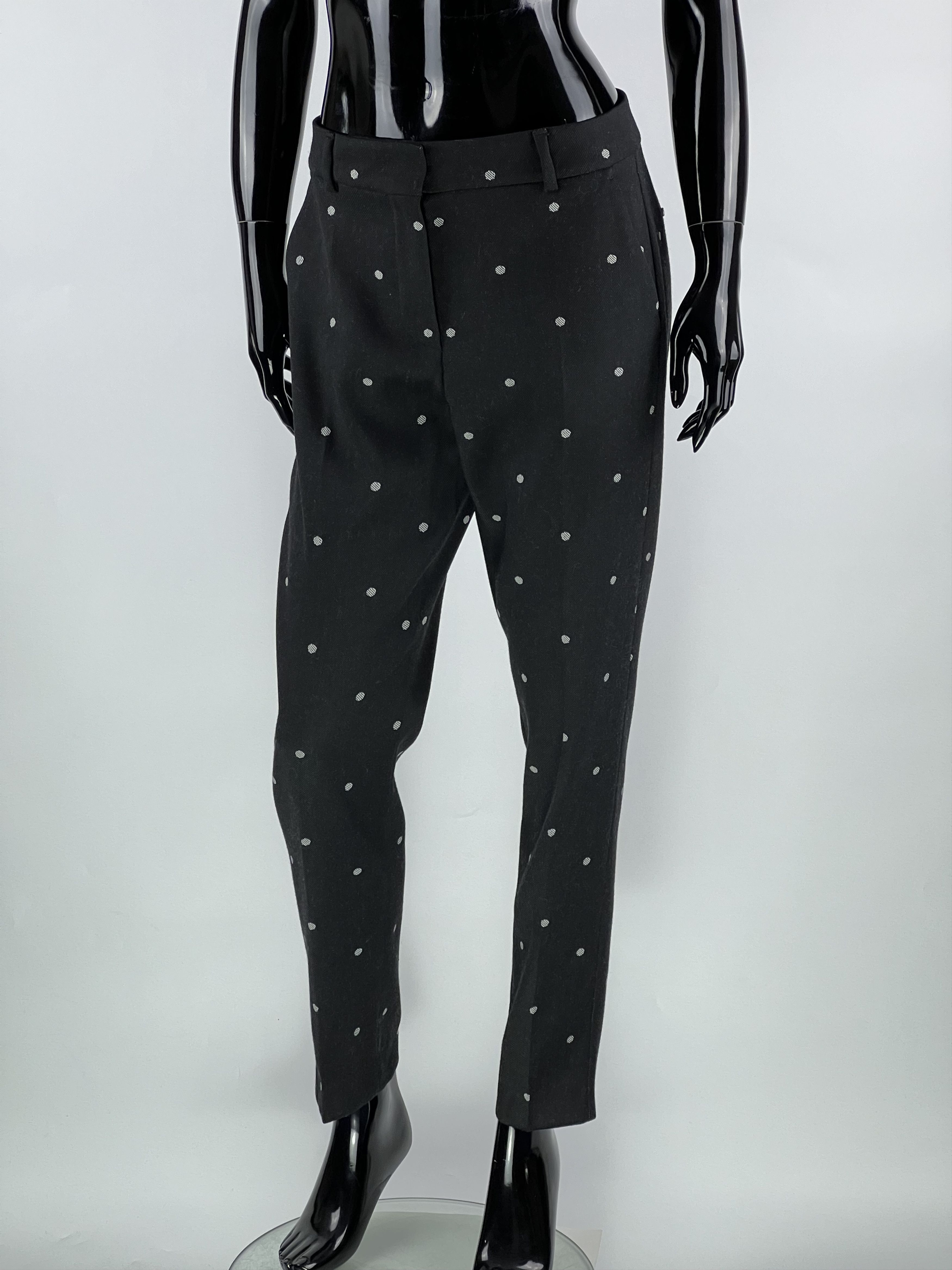 Max Mara × Sportmax Sportmax Max Mara Polka Dot Wool Pants Size IT40 US6 Size 27" / US 4 / IT 40 - 1 Thumbnail