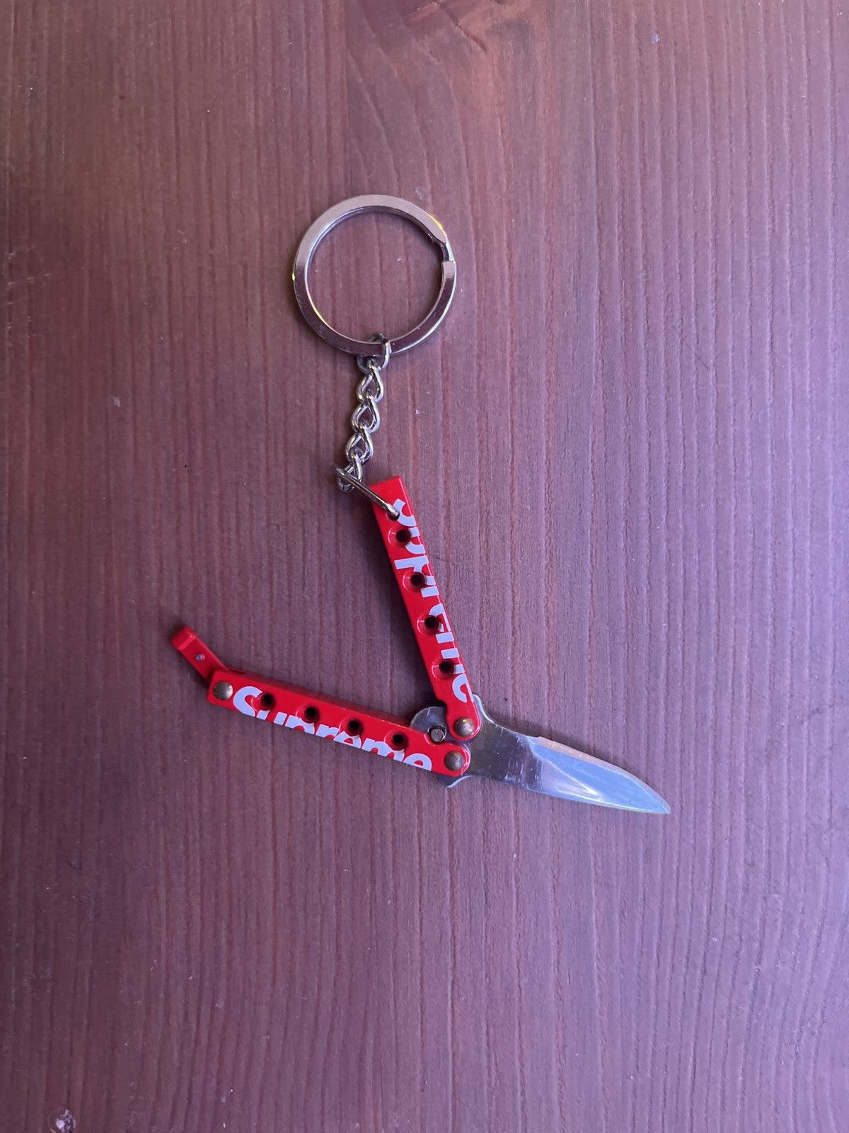 Supreme Supreme Balisong Butterfly Knife Keychain Size ONE SIZE - 2 Thumbnail