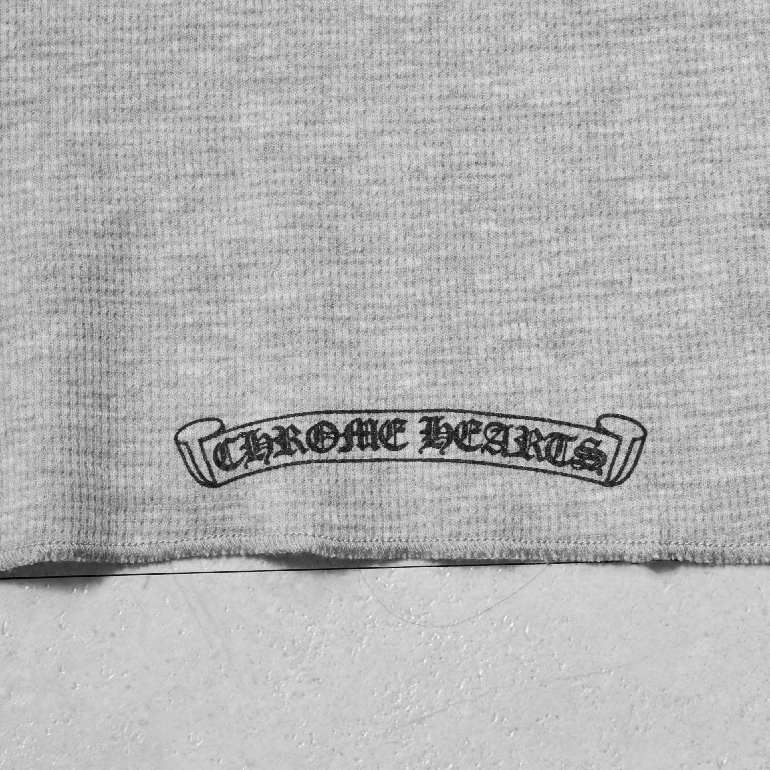 Chrome Hearts CHROME HEARTS Horseshoe Thermal Long T Shirt Size L / US 10 / IT 46 - 8 Thumbnail