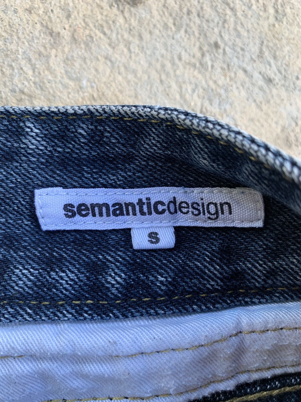 Japanese Brand × Le Grande Bleu (L.G.B.) × semanticdesign Semantic Design Flare Jeans Distressed Denim Size US 30 / EU 46 - 13 Thumbnail