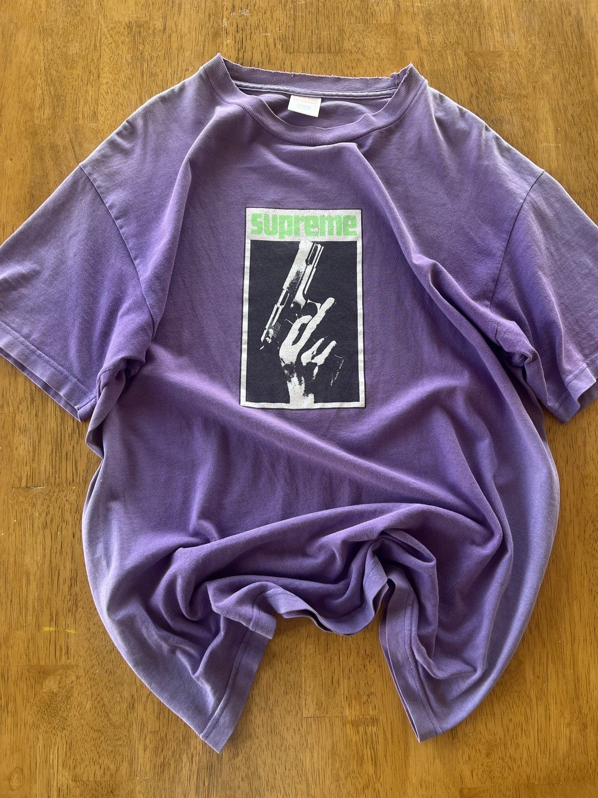 Supreme Supreme Stax Gun Tee SS05 Size US L / EU 52-54 / 3 - 2 Thumbnail