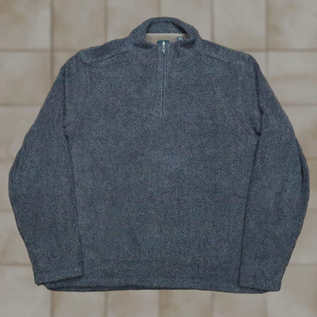 johnnie-O Johnnie O Sweater Men M Navy Blue 1/4 Zip Pullover Size US M / EU 48-50 / 2 - 1 Thumbnail