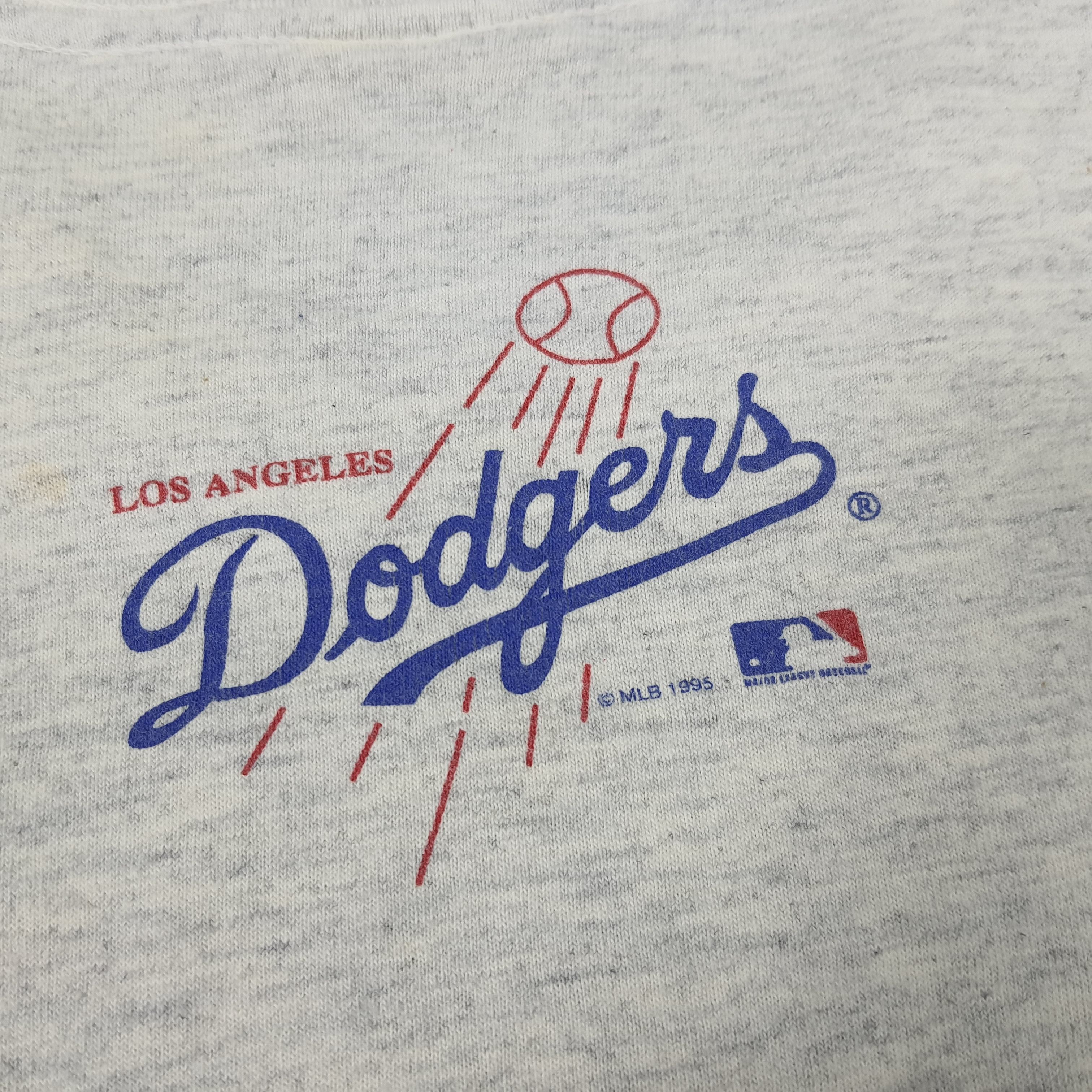MLB × Vintage Vintage MLB 90s L.A Dodgers Hideo Nomo Pro Player Tshirt Size US L / EU 52-54 / 3 - 4 Thumbnail
