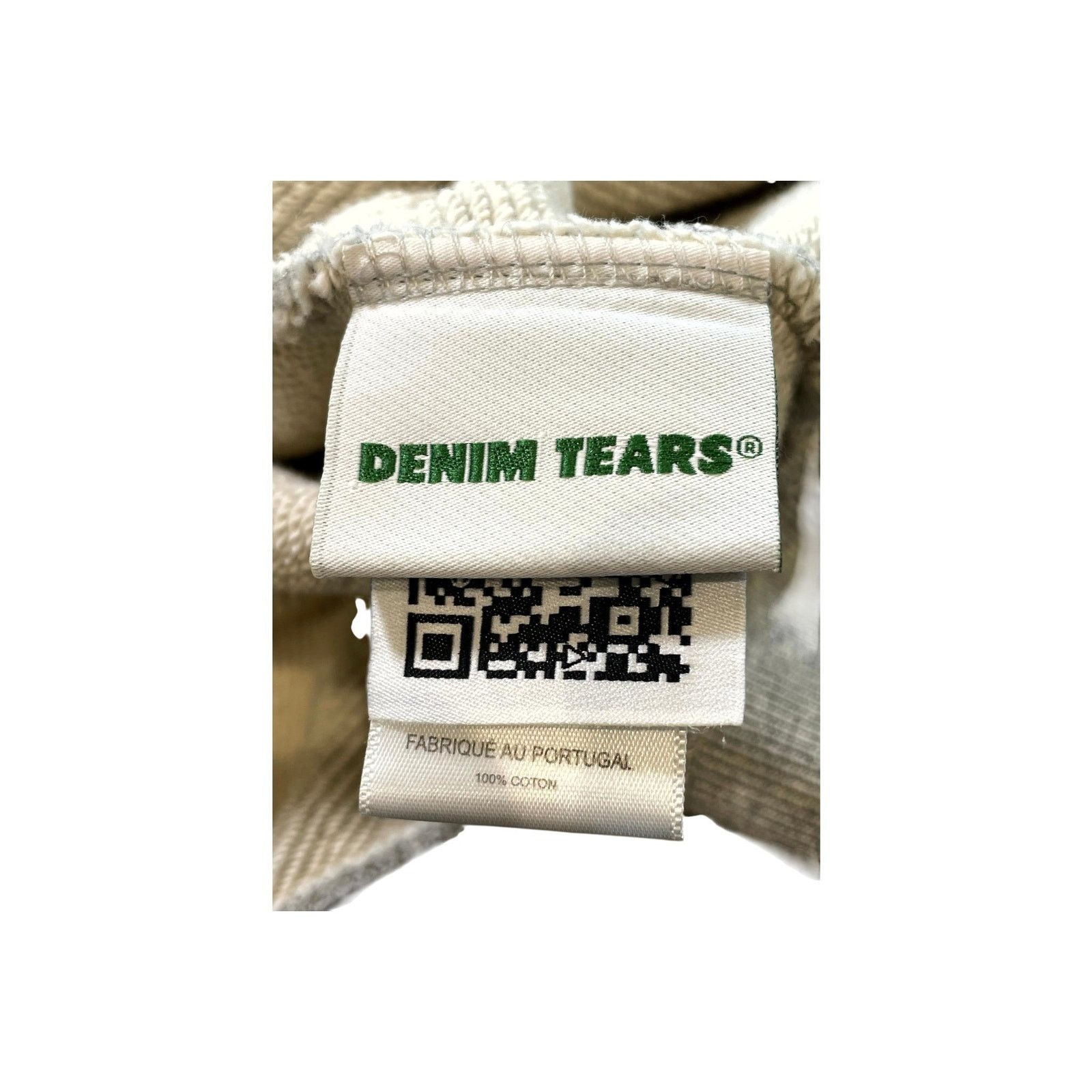 DENIM TEARS Denim Tears Grey Hoodie Size US XL / EU 56 / 4 - 3 Thumbnail