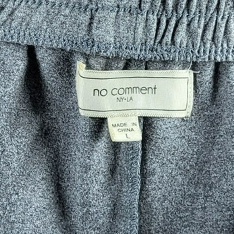 Other No Comment Gray Stretch Cargo Jogger Pants - Size Large Size 34" / US 12 / IT 48 - 4 Thumbnail