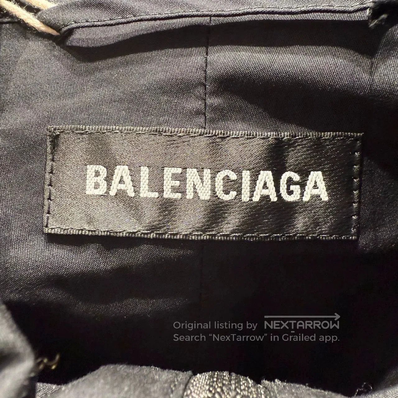 Balenciaga Balenciaga Black Red Embroidered Jacket. Size US XL / EU 56 / 4 - 6 Thumbnail