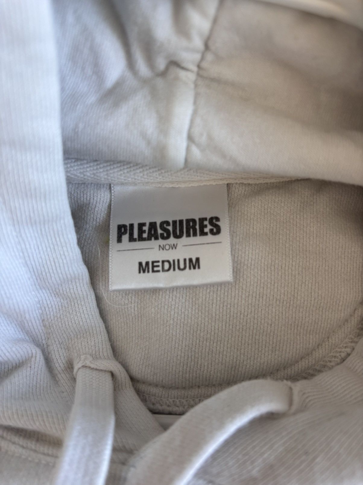 Pleasures White Pleasures Hoodie Olde English Font sz M Size US M / EU 48-50 / 2 - 4 Thumbnail