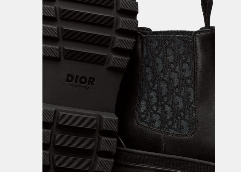Dior o1w1db10325 3BO28 Chelsea Boots in Black Size US 12 / EU 45 - 4 Thumbnail