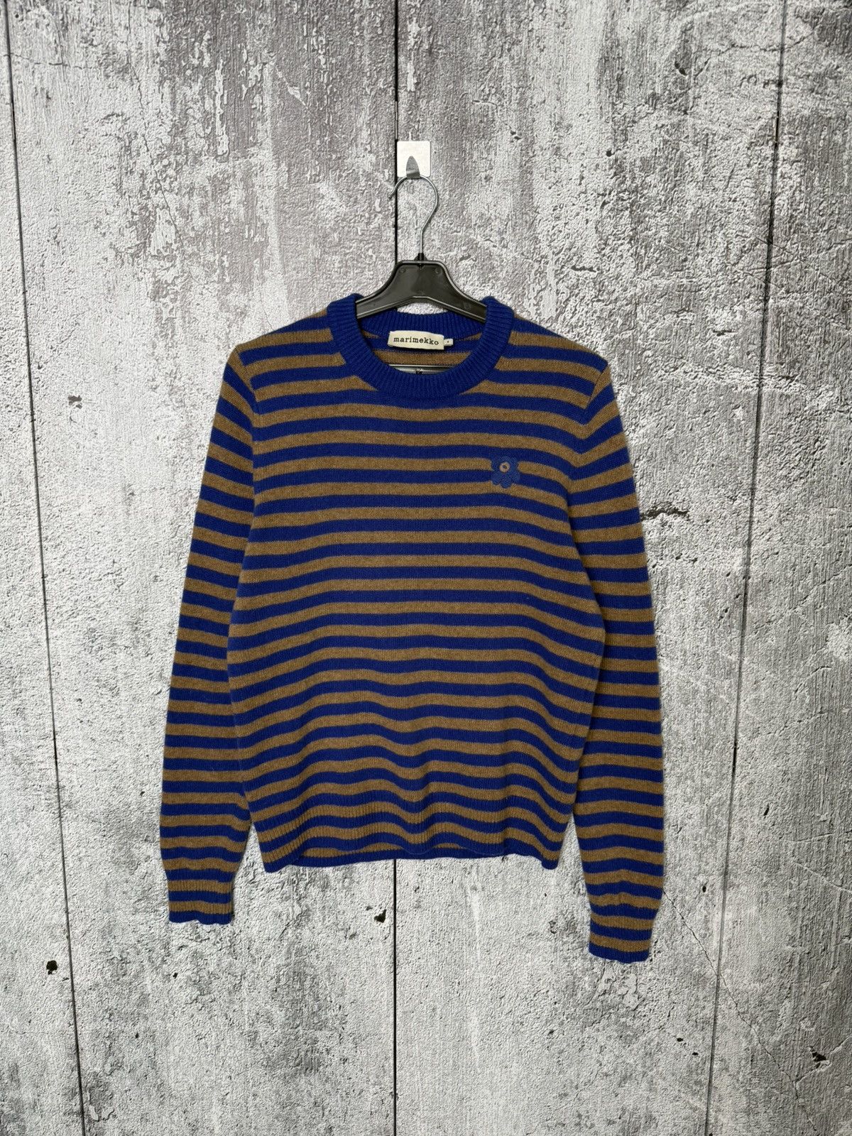 Marimekko Marimekko Silfa Tasaraita Striped Knitted Sweater Pullover Size M / US 6-8 / IT 42-44 - 1 Thumbnail