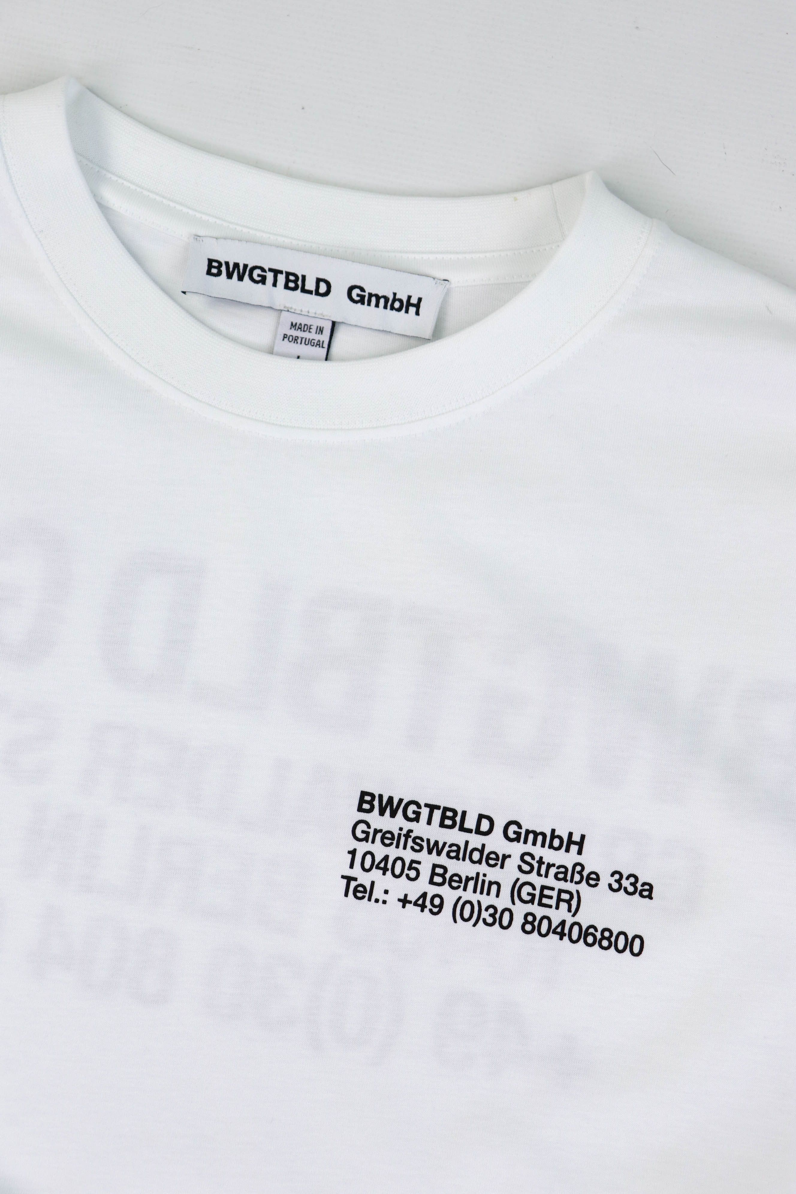 GmbH BWGTBLD GmbH Printed Graphics Logo White Longsleeve Size US L / EU 52-54 / 3 - 4 Thumbnail