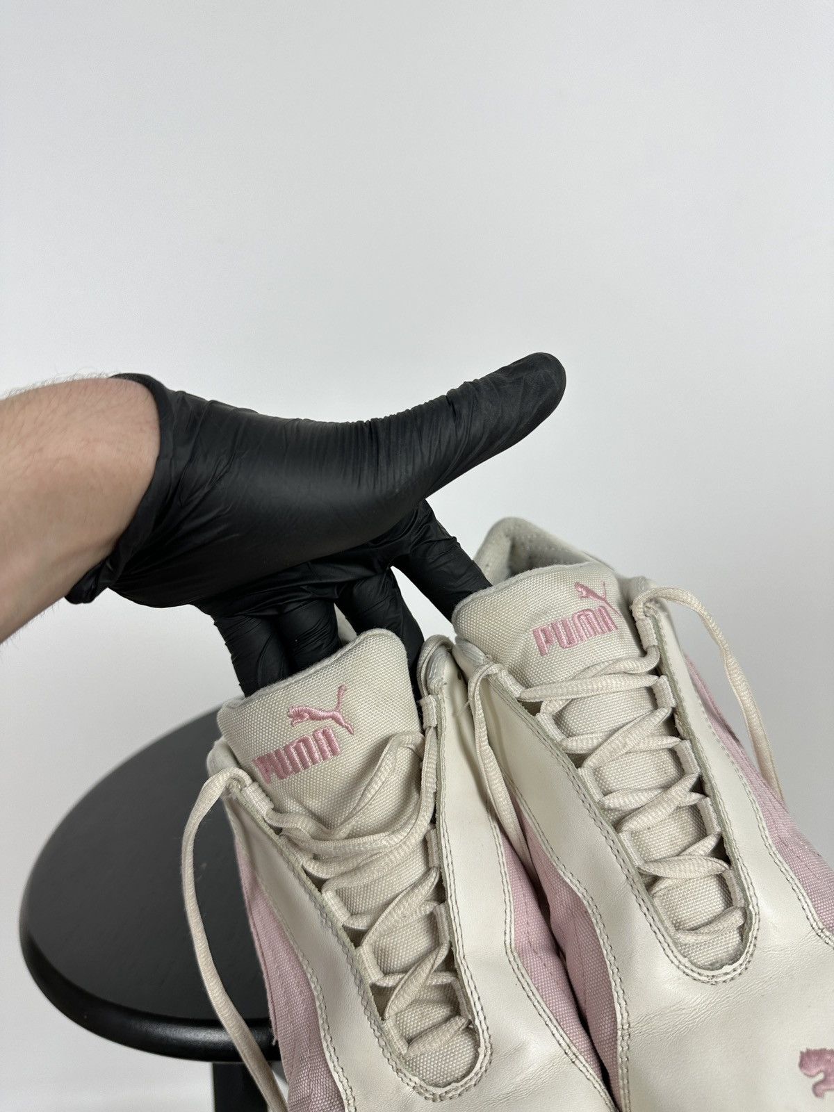 Puma Vintage Puma Speedcat Leather Y2K Pink/White Sneakers Size US 11 / IT 41 - 21 Thumbnail