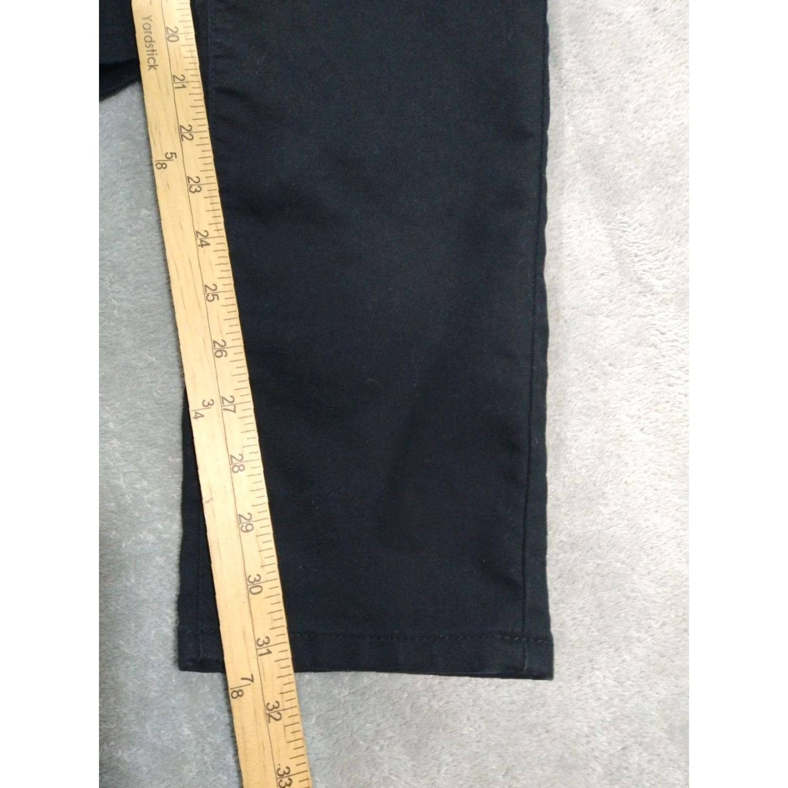Prana prAna Jeans Womens 6 Black Denim Skinny Mid Rise Stretch Dark Wash Size 28" / US 6 / IT 42 - 5 Thumbnail