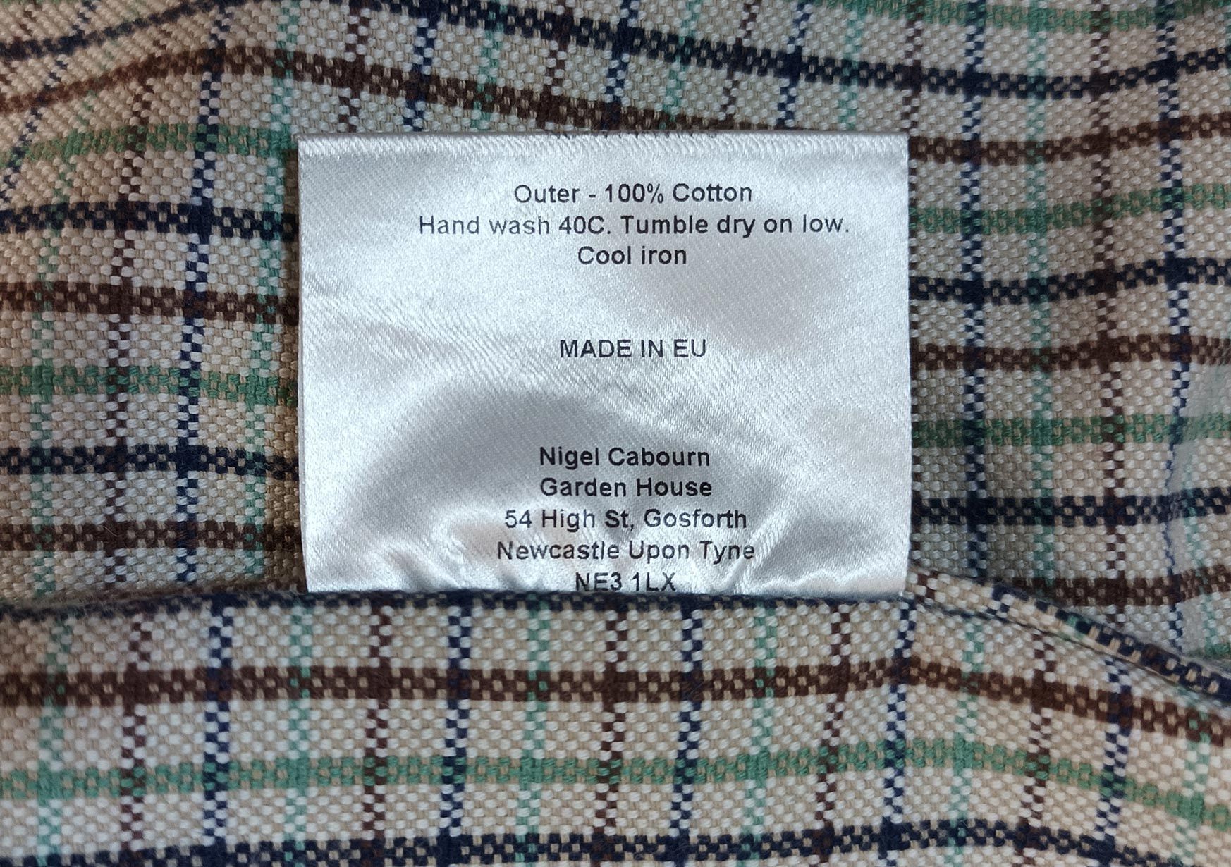 Nigel Cabourn Authentic Nigel Cabourn England Cotton Shirt Mens Size 54 Size US L / EU 52-54 / 3 - 6 Thumbnail