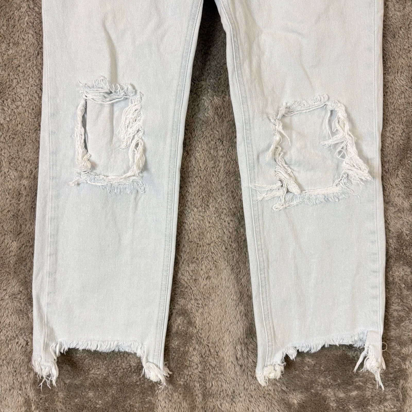 Free People Free People Maggie Mid Rise Jeans Light Wash 28 Size 28" / US 6 / IT 42 - 5 Thumbnail