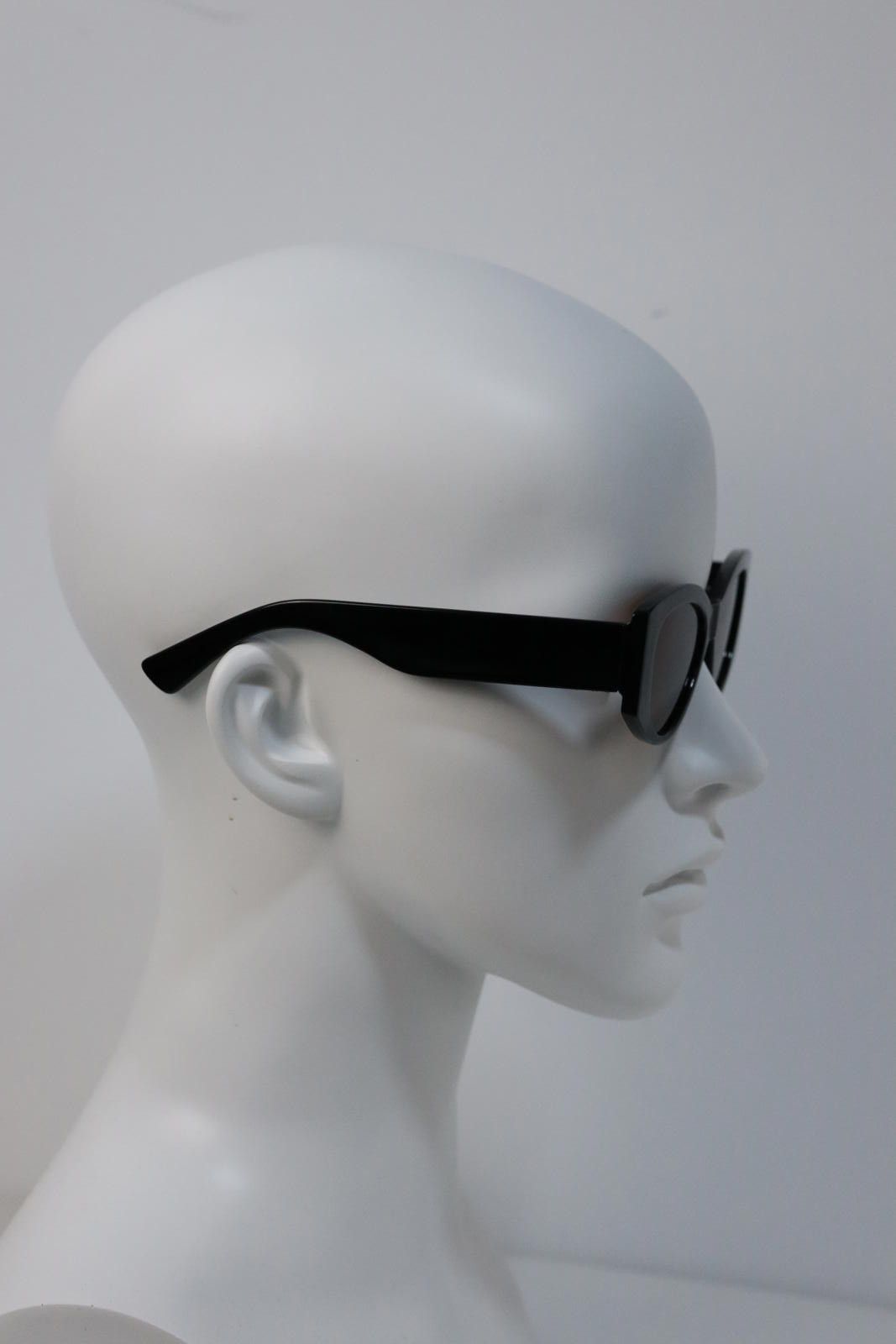 Other Y2k Avant Garde Cat Eye Shape Black Sunglasses Unisex OS Size ONE SIZE - 7 Thumbnail