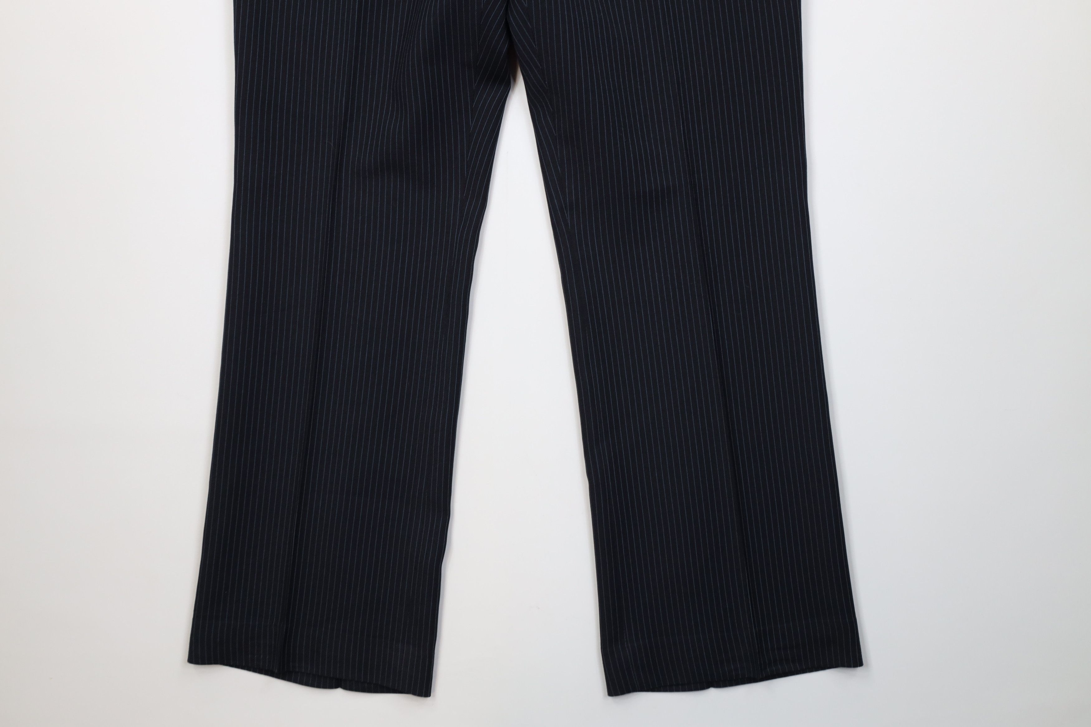 Vintage Vintage 70s Streetwear Flared Wide Leg Chino Pants Blue USA Size US 38 / EU 54 - 4 Thumbnail