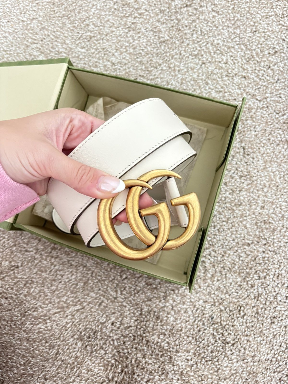 Gucci GG Marmont wide belt Size ONE SIZE - 2 Thumbnail