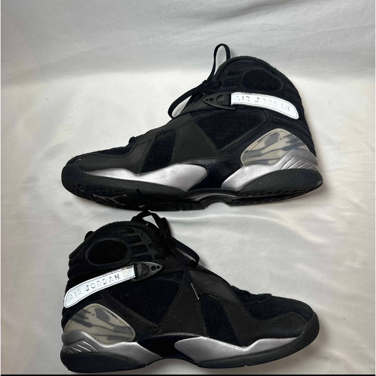 Jordan Brand × Nike Size 11.5 Air Jordan 8 Retro Winterized Gunsmoke Men's Shoes Size US 11.5 / EU 44-45 - 3 Thumbnail