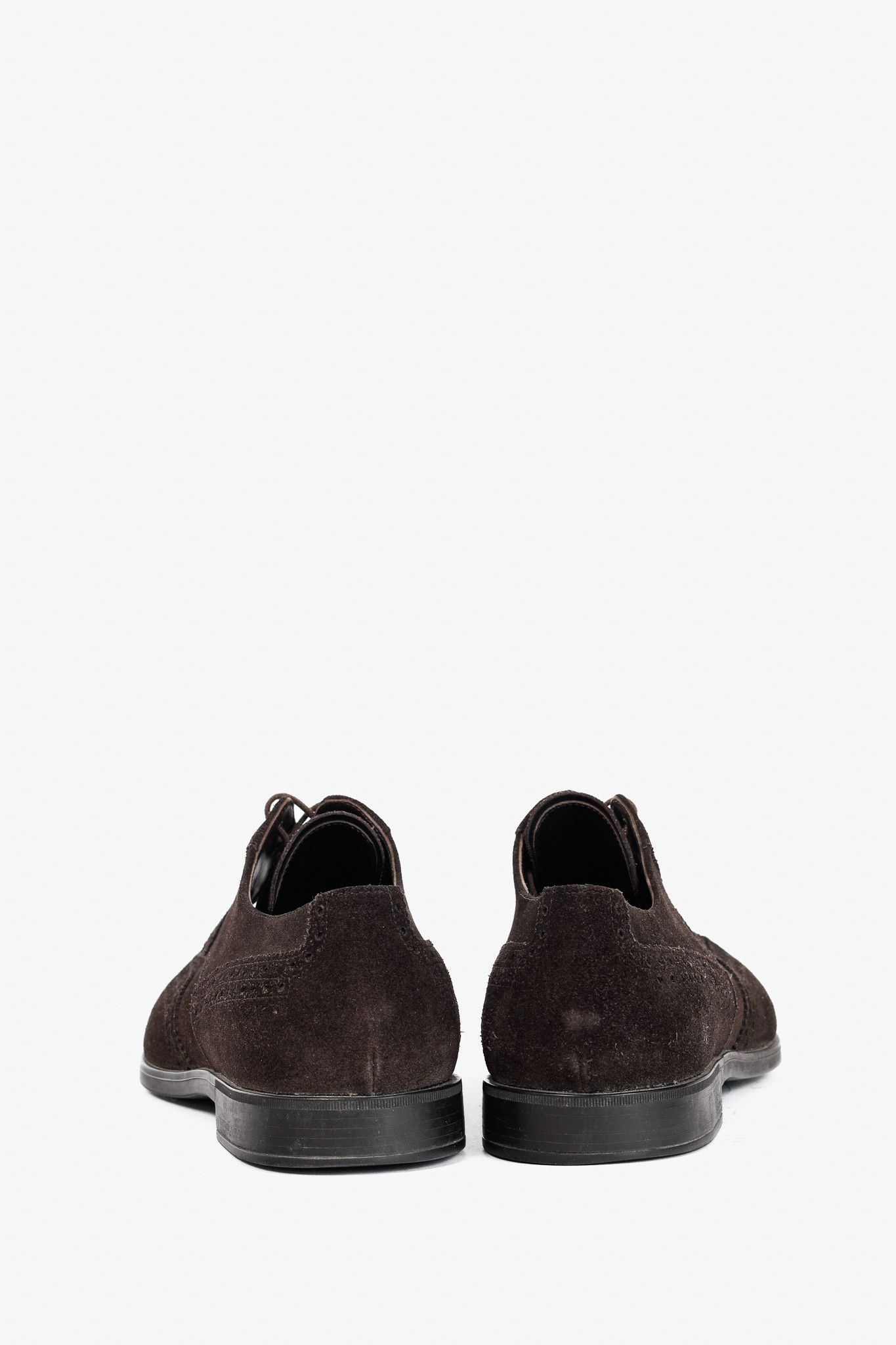 Prada Prada Moro Suede Wingtip Derbies Size US 10 / EU 43 - 3 Thumbnail
