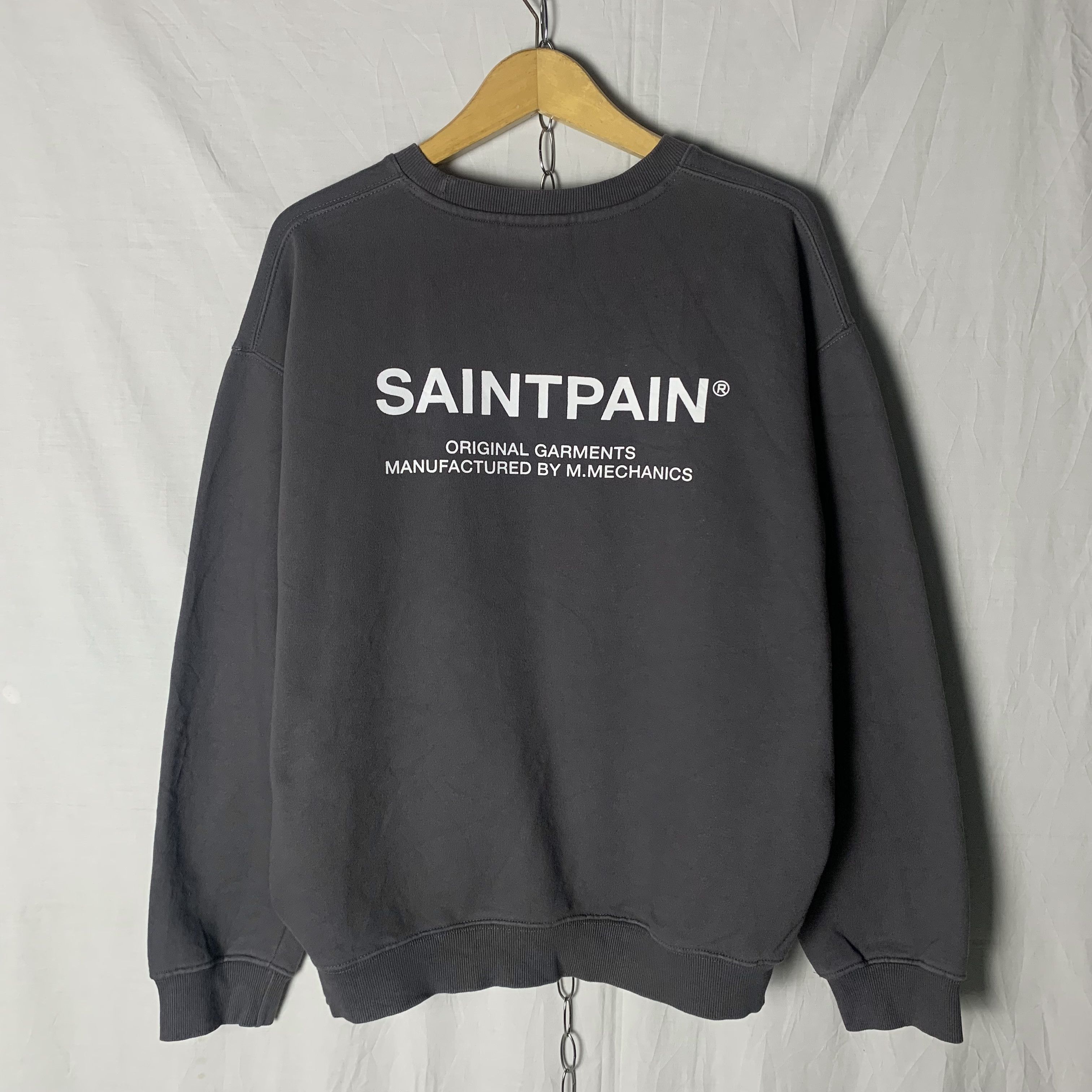 Japanese Brand Saintpain Streetwear Sweatshirt Crewneck Size US M / EU 48-50 / 2 - 1 Thumbnail